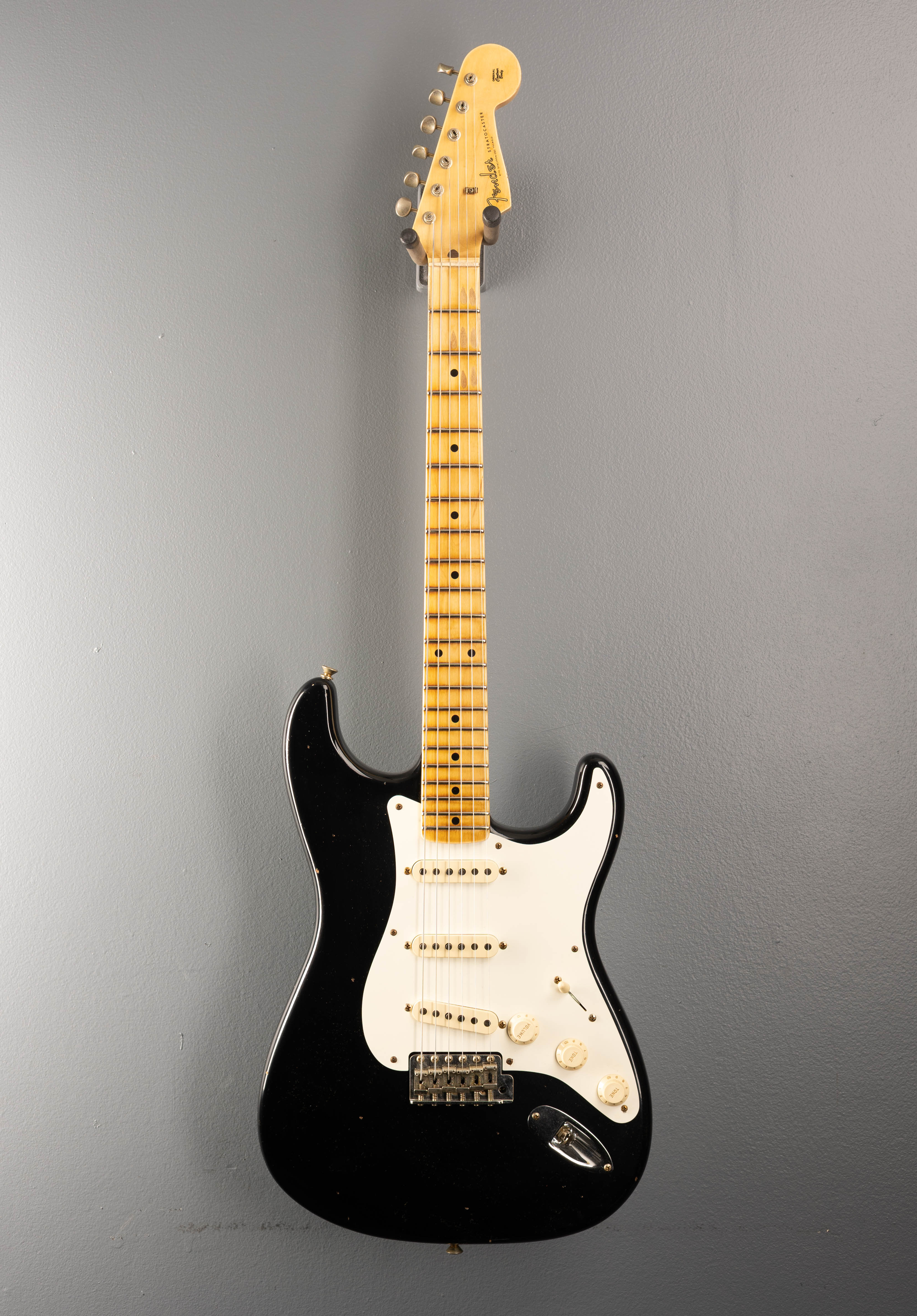 1957 Journeyman Relic Stratocaster - Black - Image 3