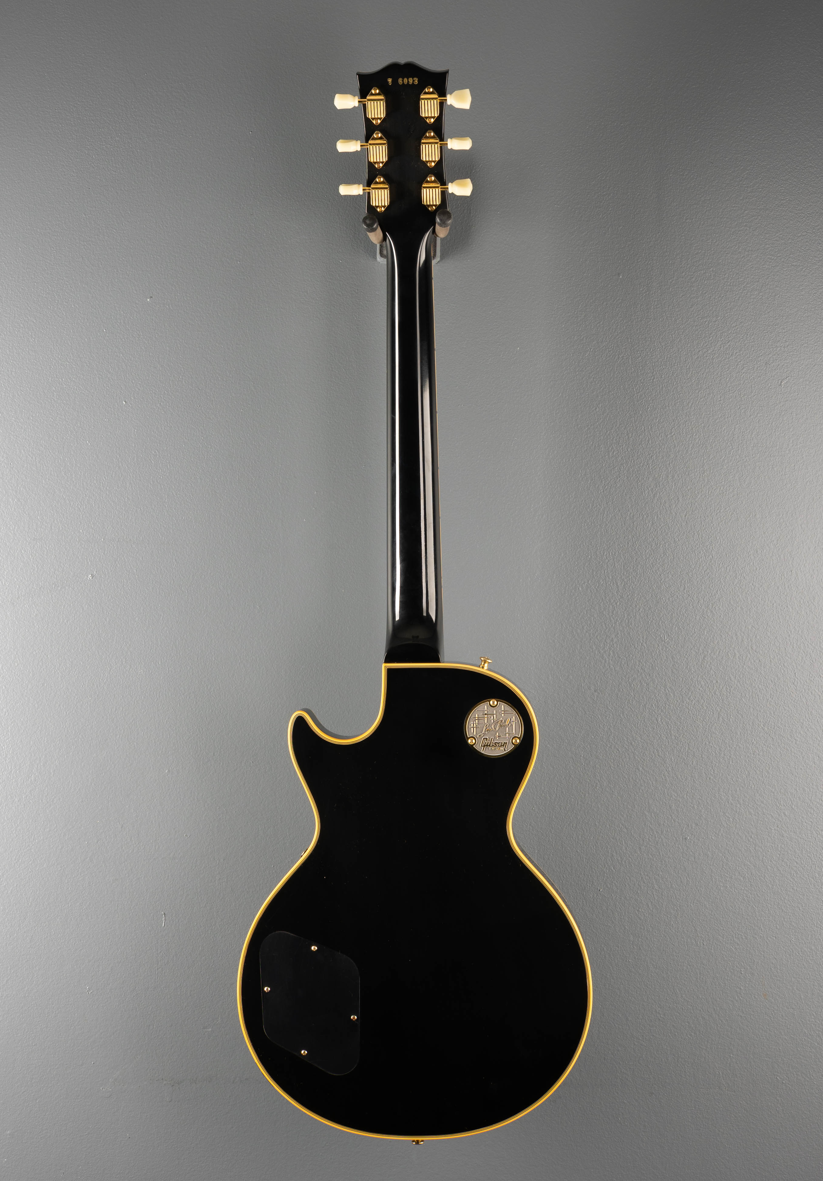 1957 Les Paul Custom Reissue - VOS Ebony 3-Pickup - Image 5