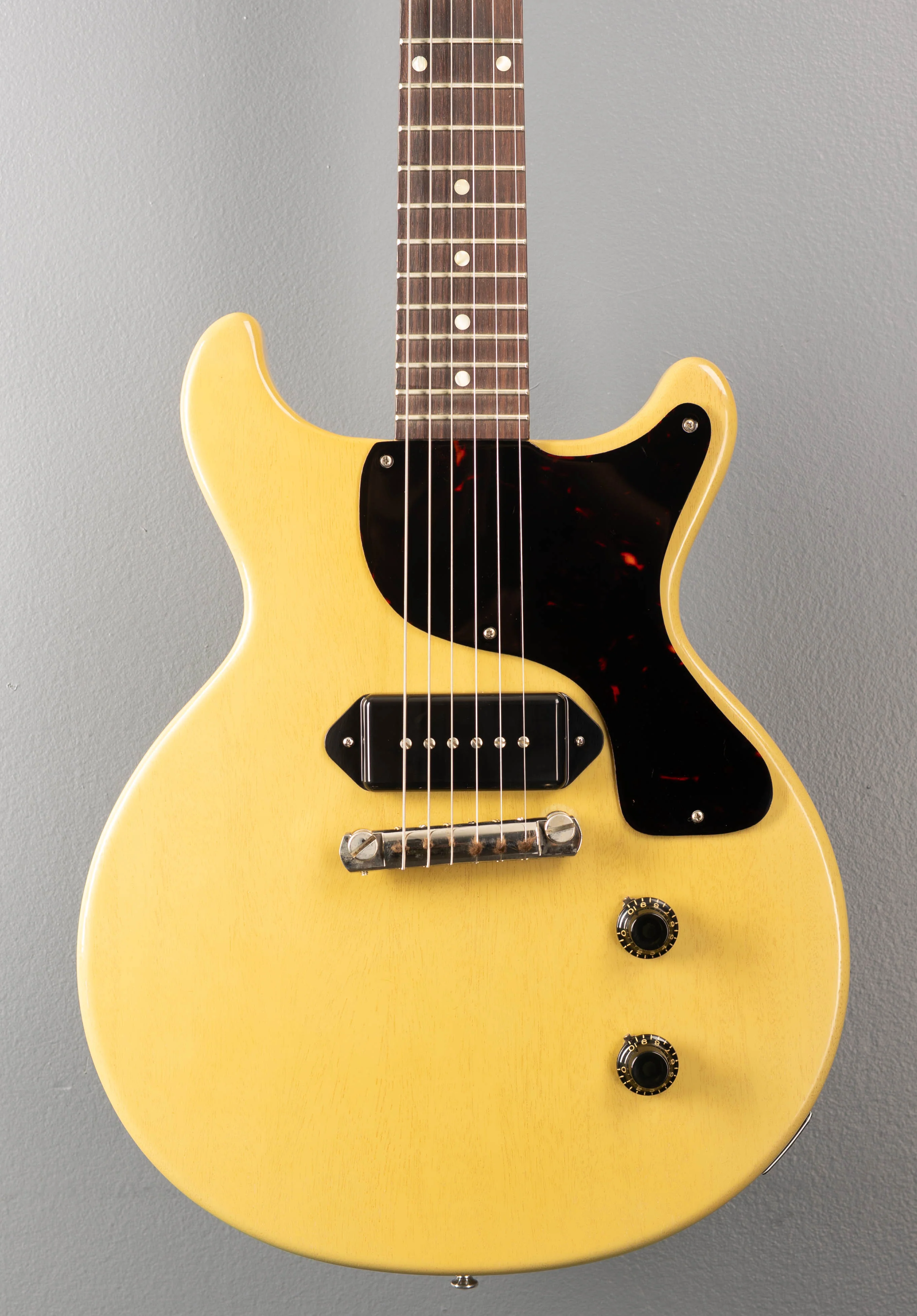1958 Les Paul Junior Double Cut Reissue - TV Yellow - Image 2