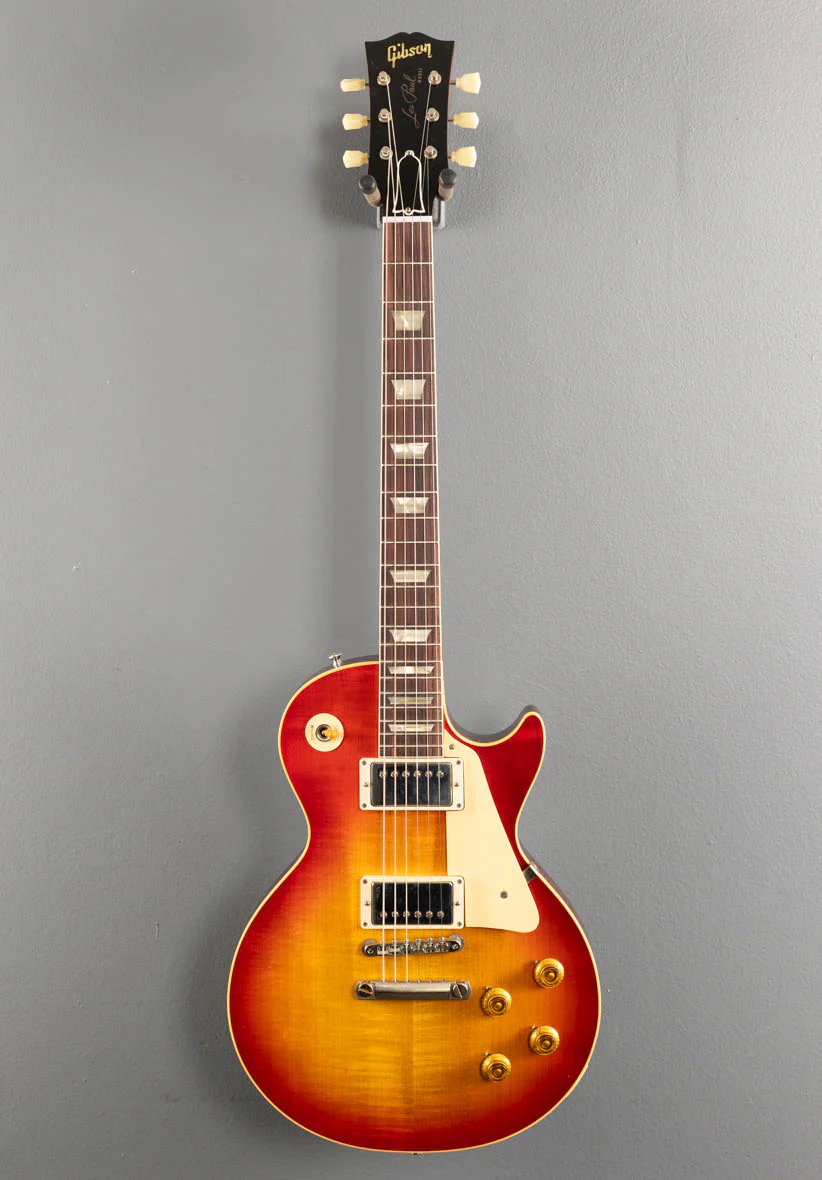 1958 Les Paul Standard Reissue - Washed Cherry Sunburst - Image 3