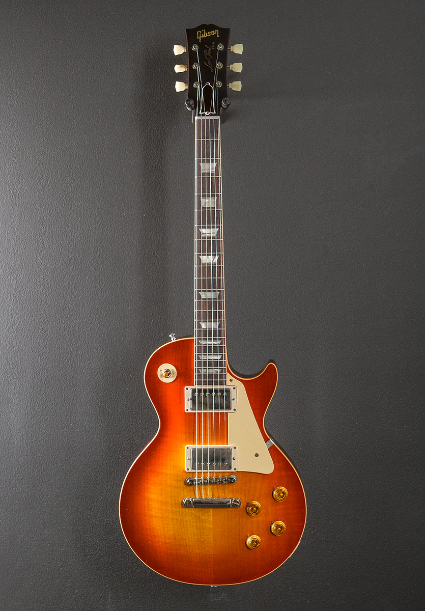 1958 Les Paul Standard Reissue - Washed Cherry Sunburst - Image 3