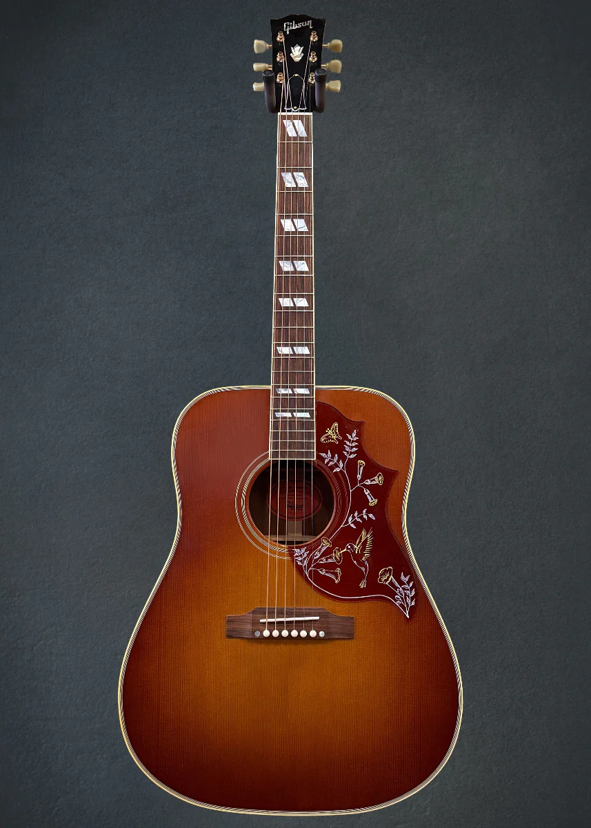 1960 Hummingbird Fixed Bridge - Heritage Cherry Sunburst - Image 3