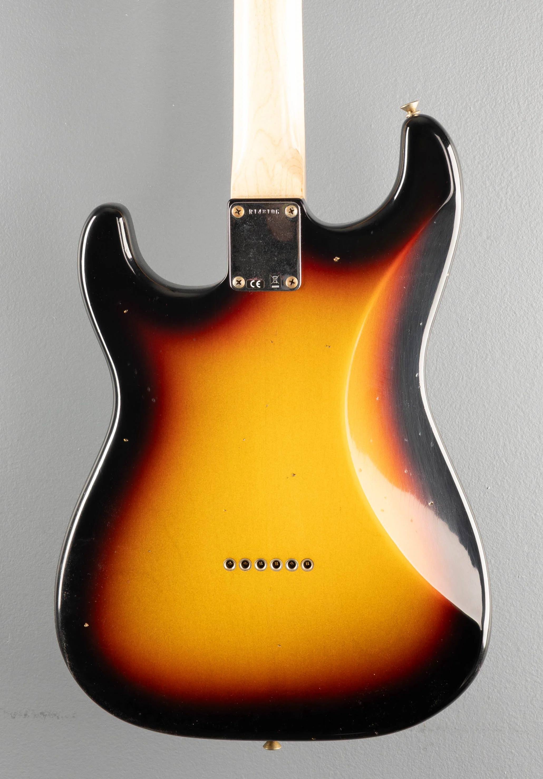 1960 Journeyman Relic Hardtail Stratocaster - 3 Color Sunburst - Image 4
