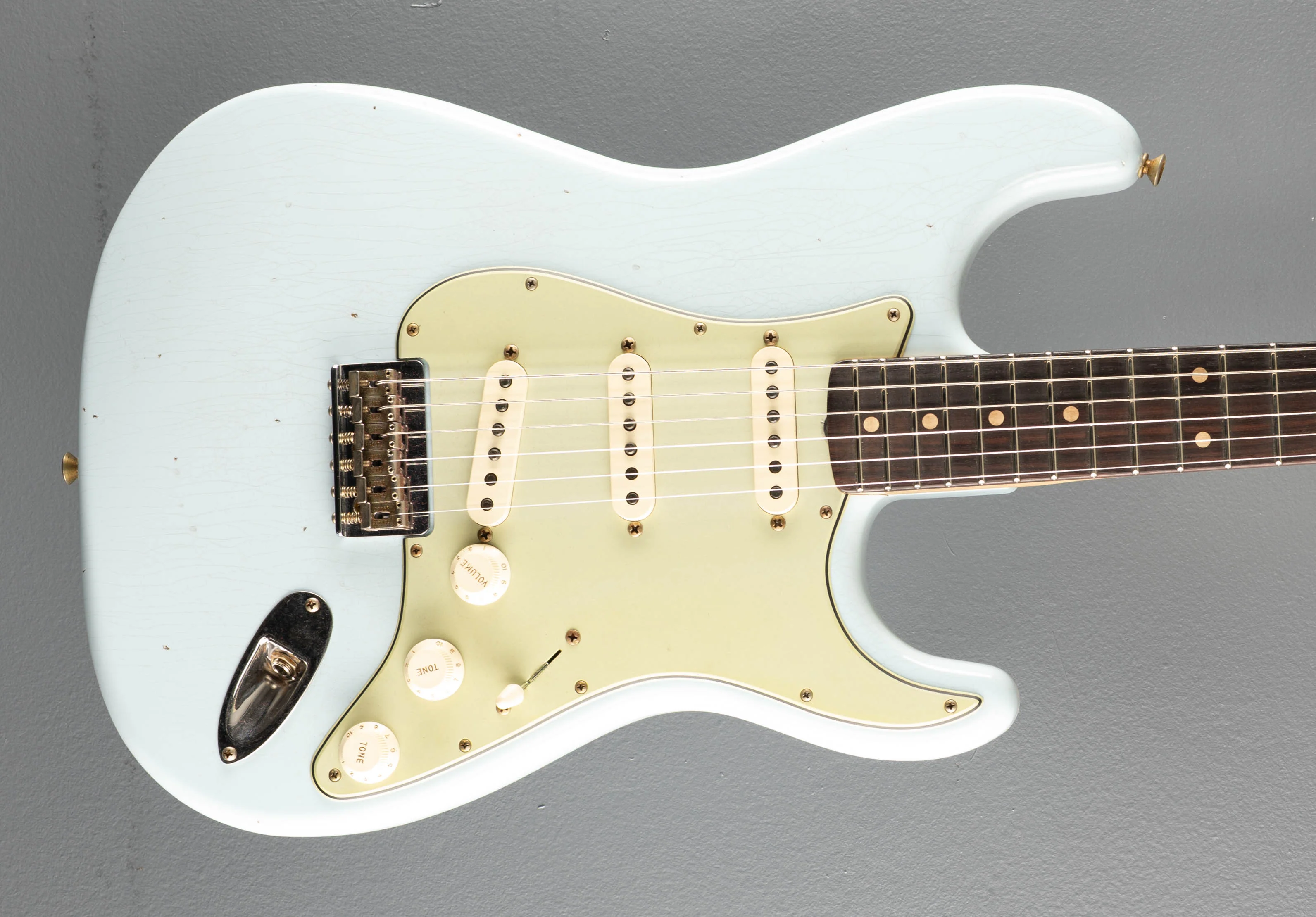 1960 Journeyman Relic Hardtail Stratocaster - Sonic Blue