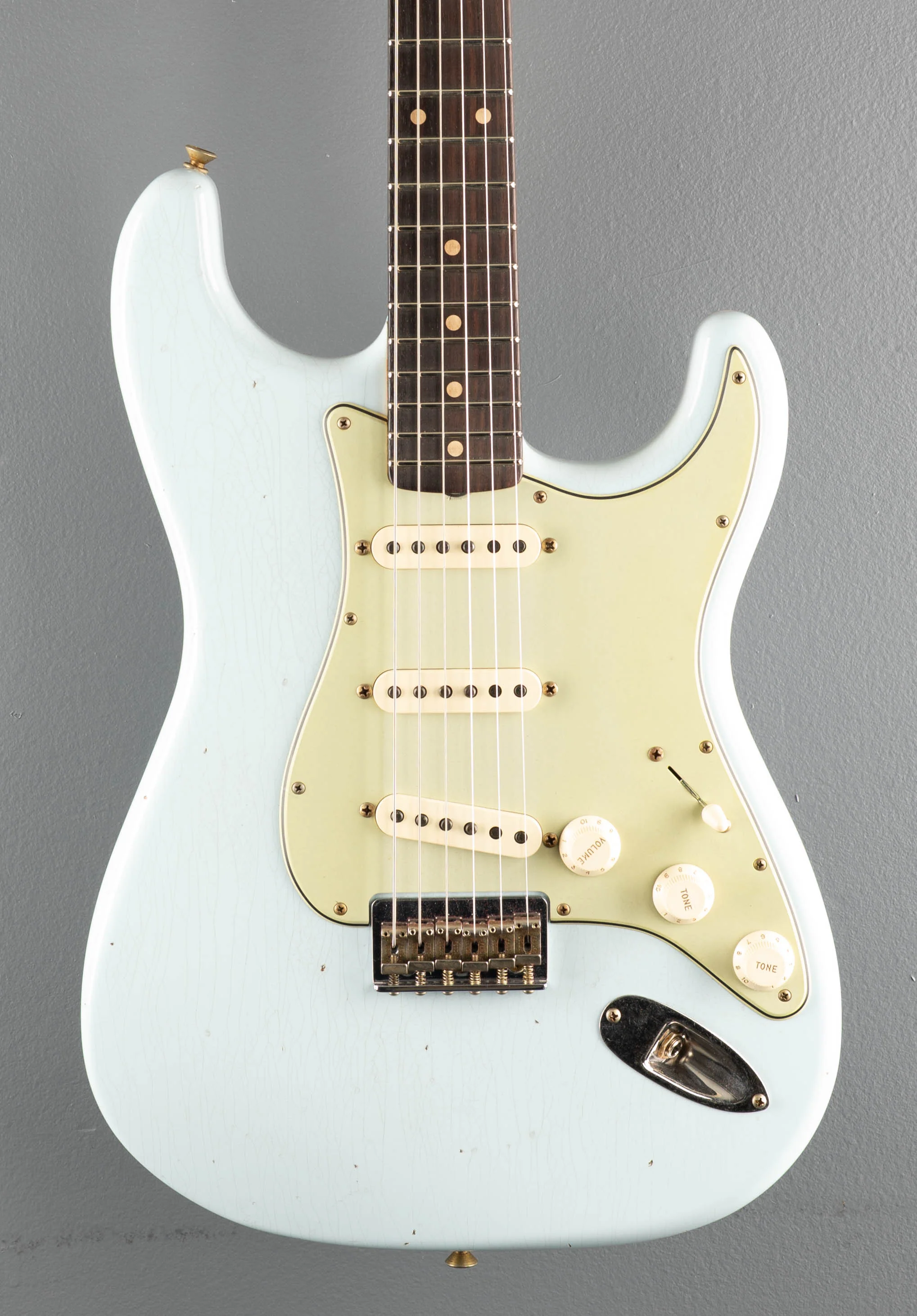 1960 Journeyman Relic Hardtail Stratocaster - Sonic Blue - Image 2