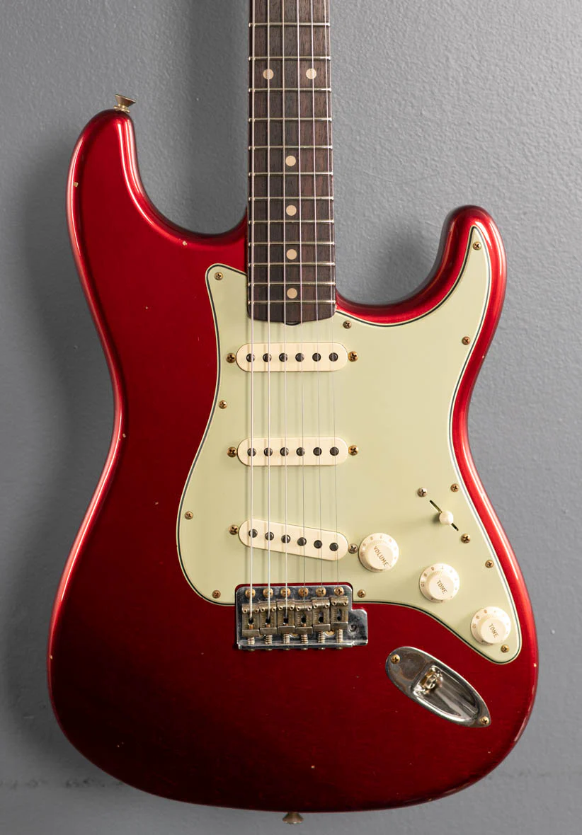1960 Journeyman Relic Stratocaster - Candy Apple Red - Image 2