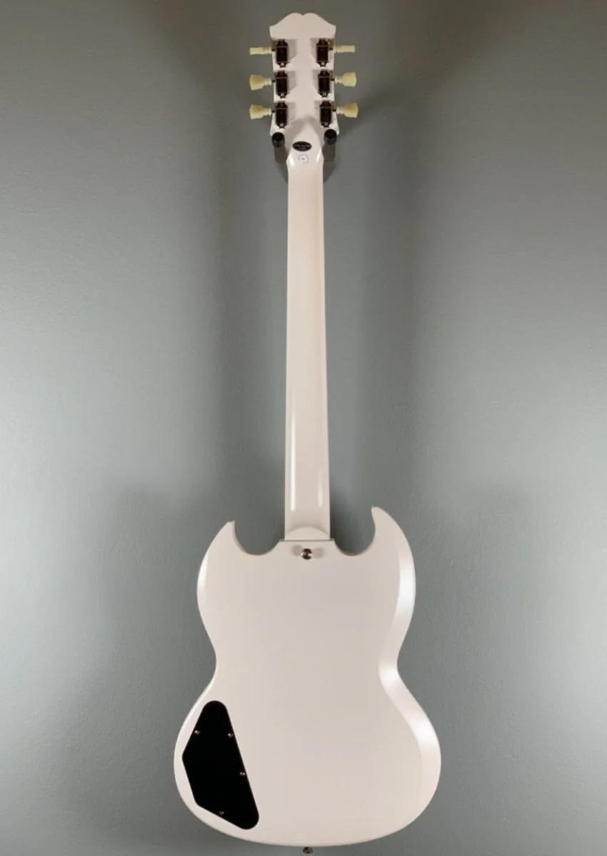 1961 Les Paul SG Standard-Aged Classic White - Image 5