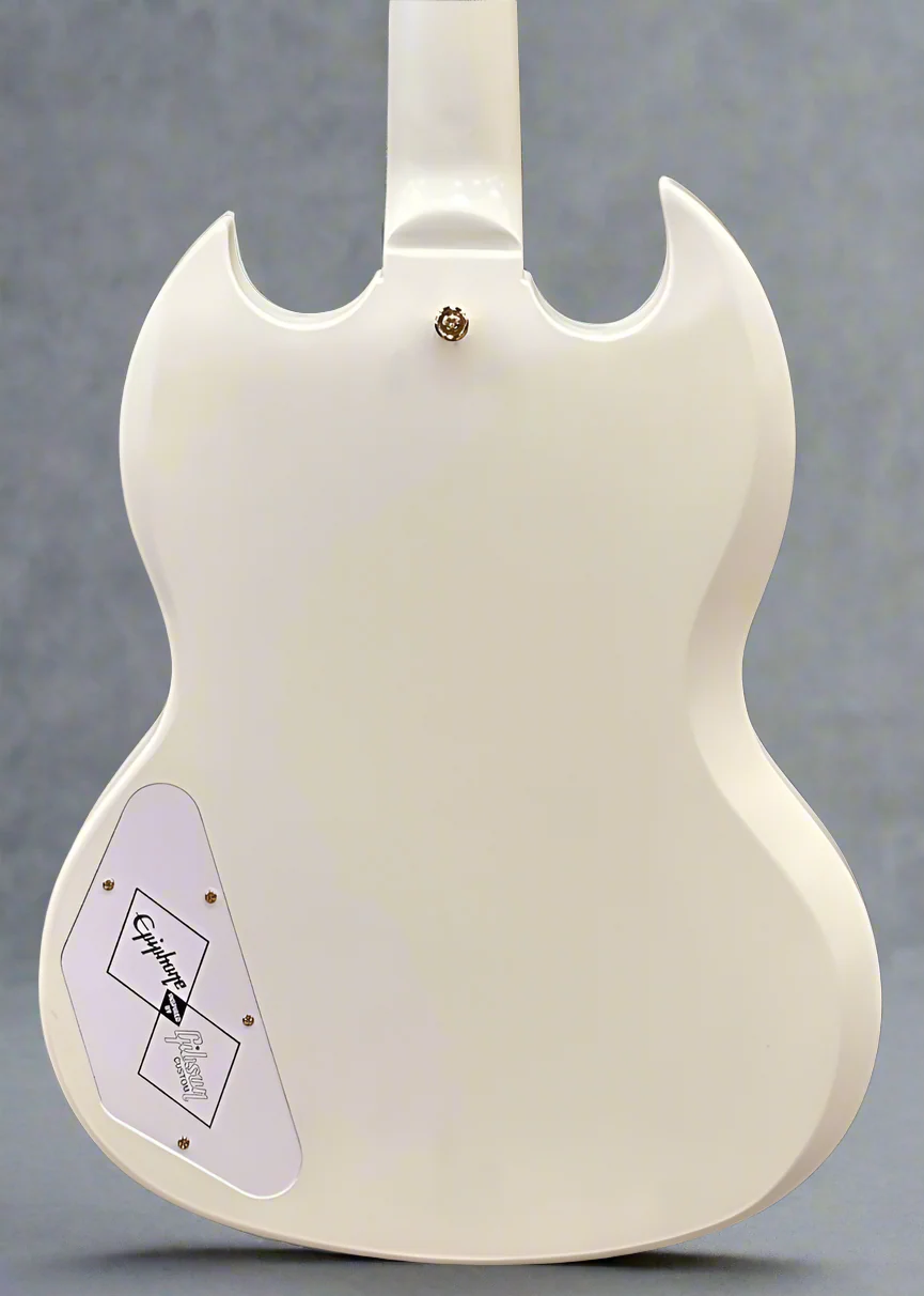 1963 Les Paul SG Custom w/Maestro Vibrola - Classic White - Image 4