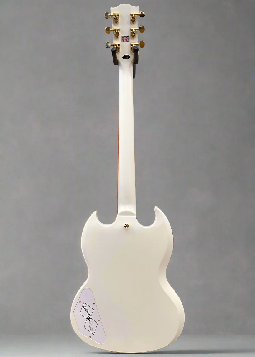 1963 Les Paul SG Custom w/Maestro Vibrola - Classic White - Image 5