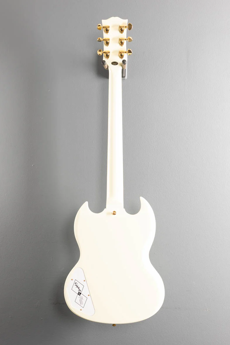 1963 Les Paul SG Custom w/Maestro Vibrola - Classic White - Image 5