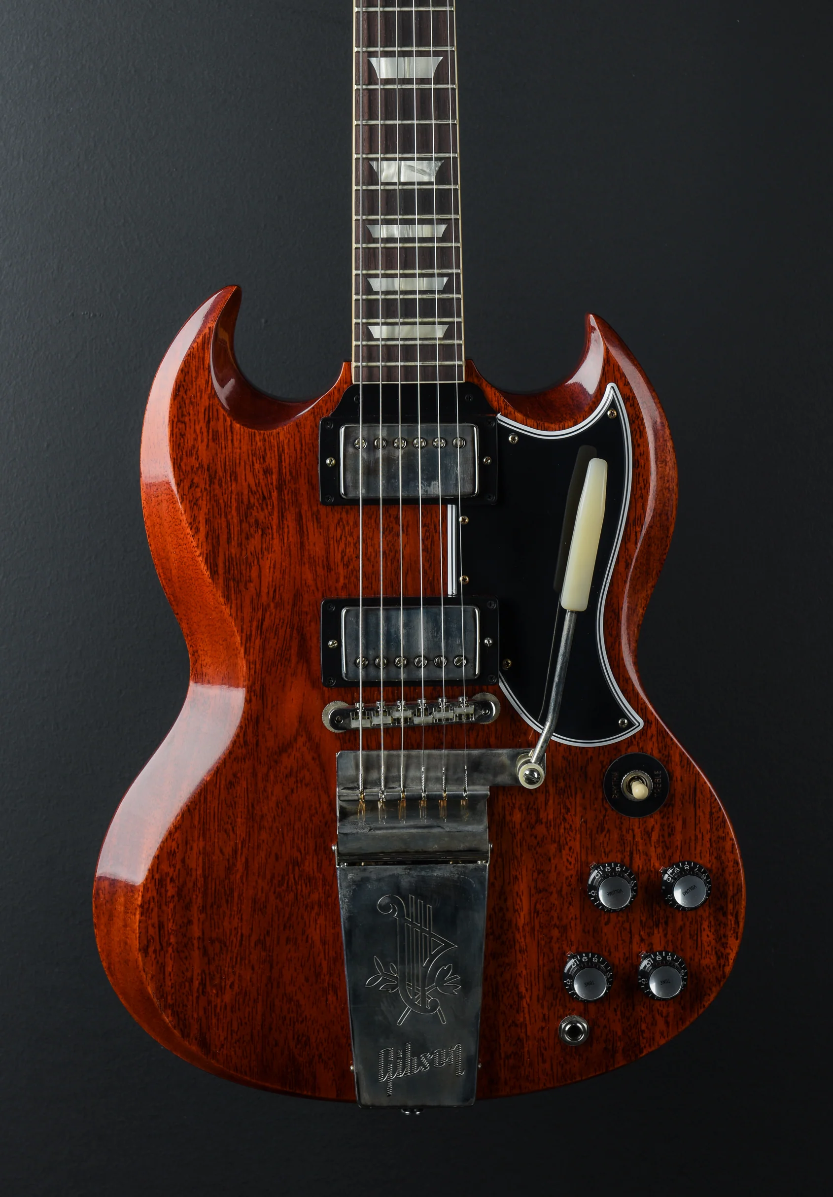 1964 SG Standard Reissue w/Maestro Vibrola - Cherry Red - Image 2