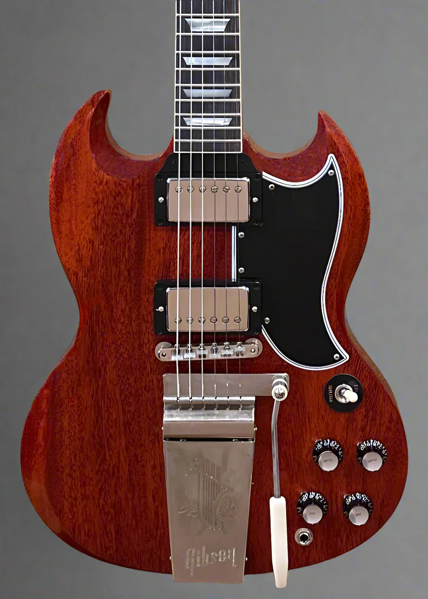 1964 SG Standard Reissue w/Maestro Vibrola - Cherry Red - Image 2