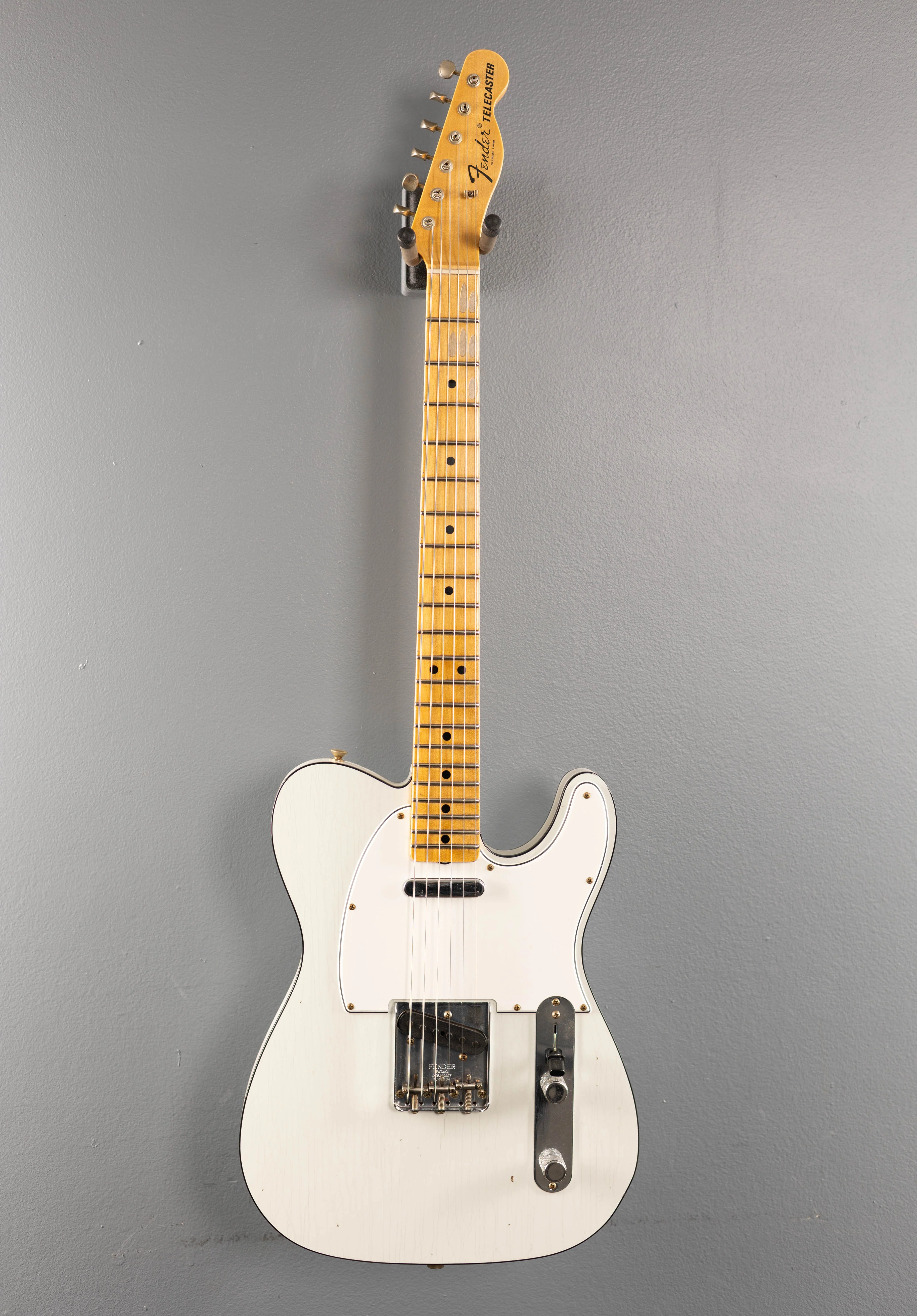 1968 Journeyman Relic Telecaster Custom - Olympic White - Image 3
