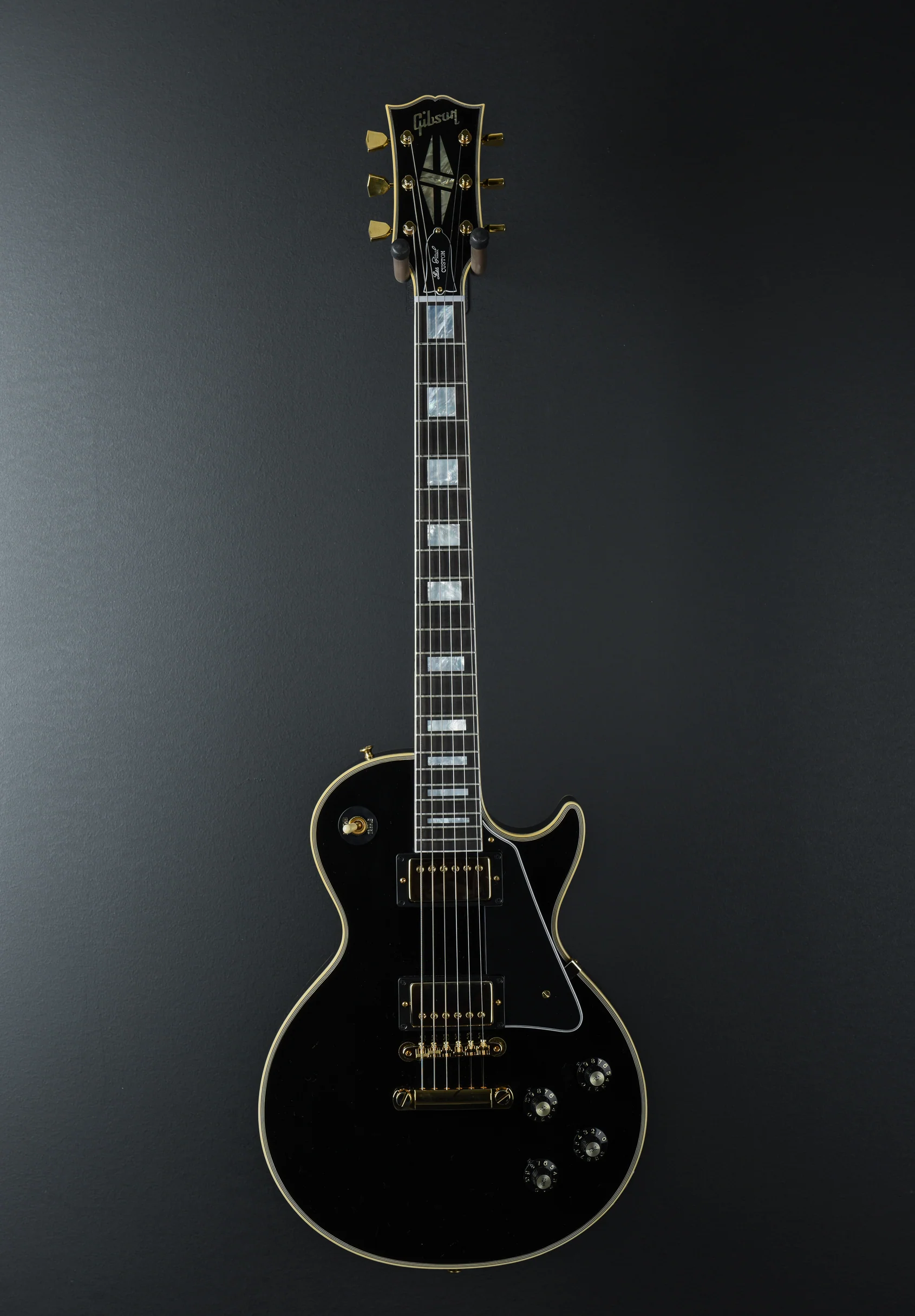 1968 Les Paul Custom Reissue - Ebony - Image 3