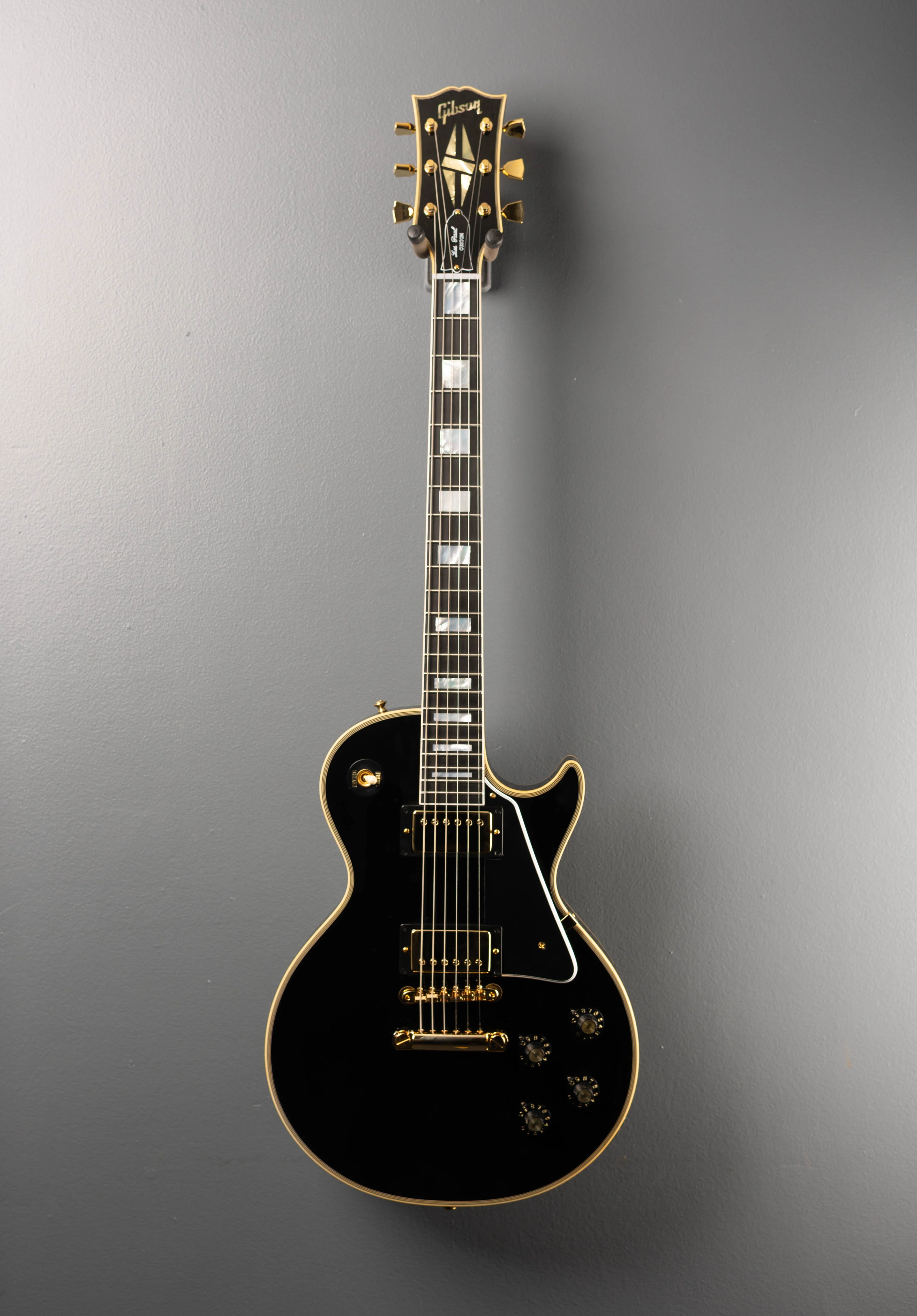 1968 Les Paul Custom Reissue - Ebony - Image 3