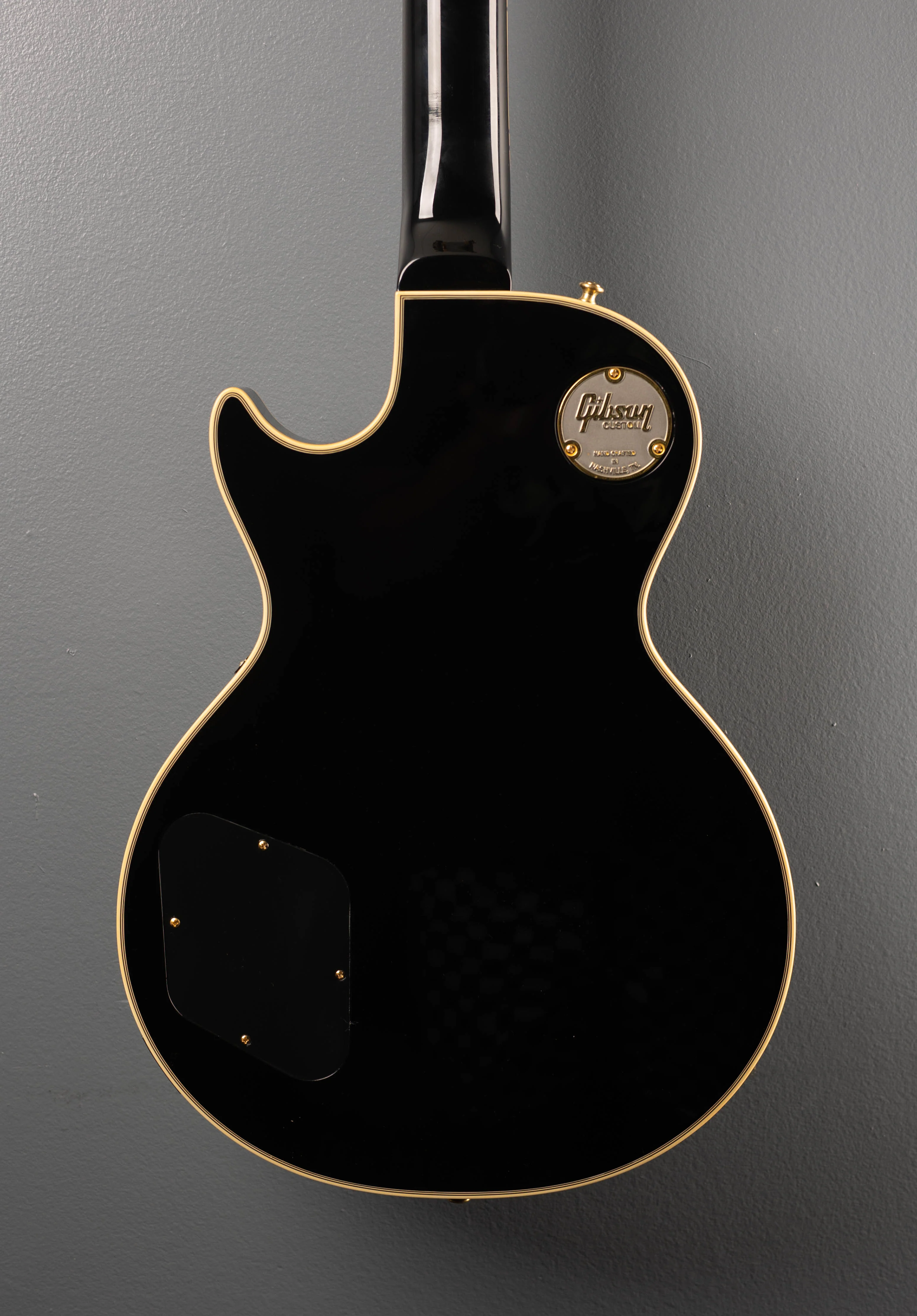 1968 Les Paul Custom Reissue - Ebony - Image 4