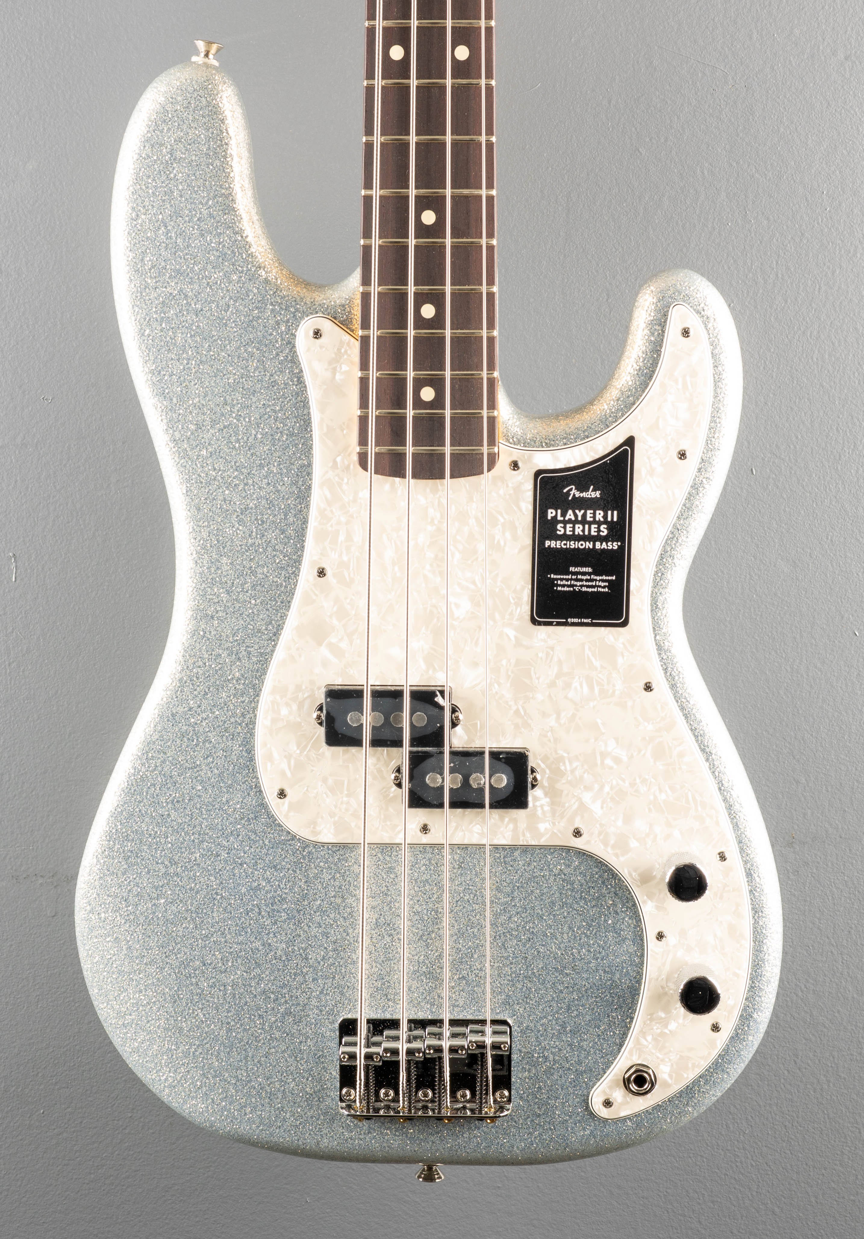 75th Anniversary Player II Precision Bass - Diamond Dust Sparkle - Image 2