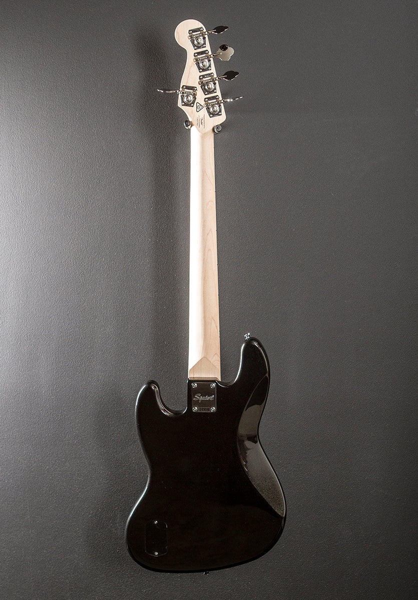 Affinity Series Active Jazz Bass V - Black Metallic w/Maple - Image 5