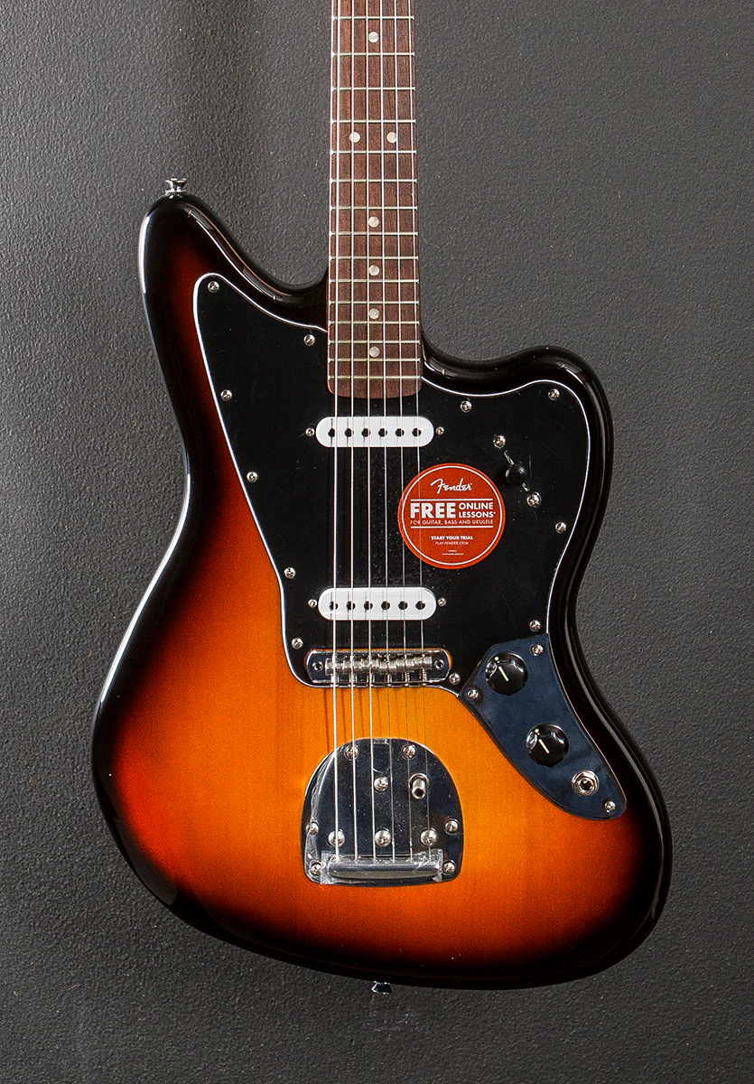 Affinity Series Jaguar - 3 Color Sunburst w/Indian Laurel - Image 2