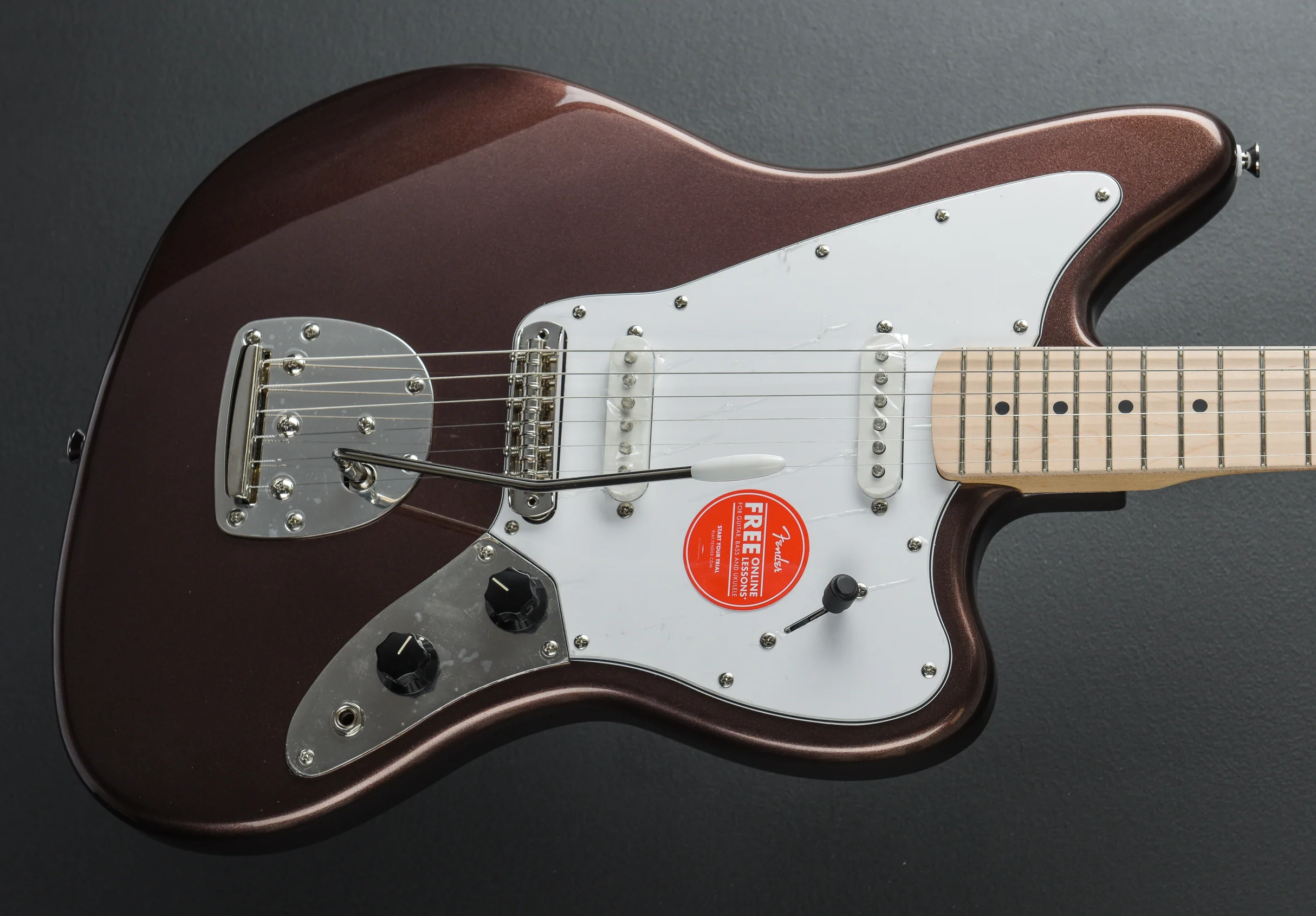 Affinity Series Jaguar - Mystic Metallic Brown w/Maple