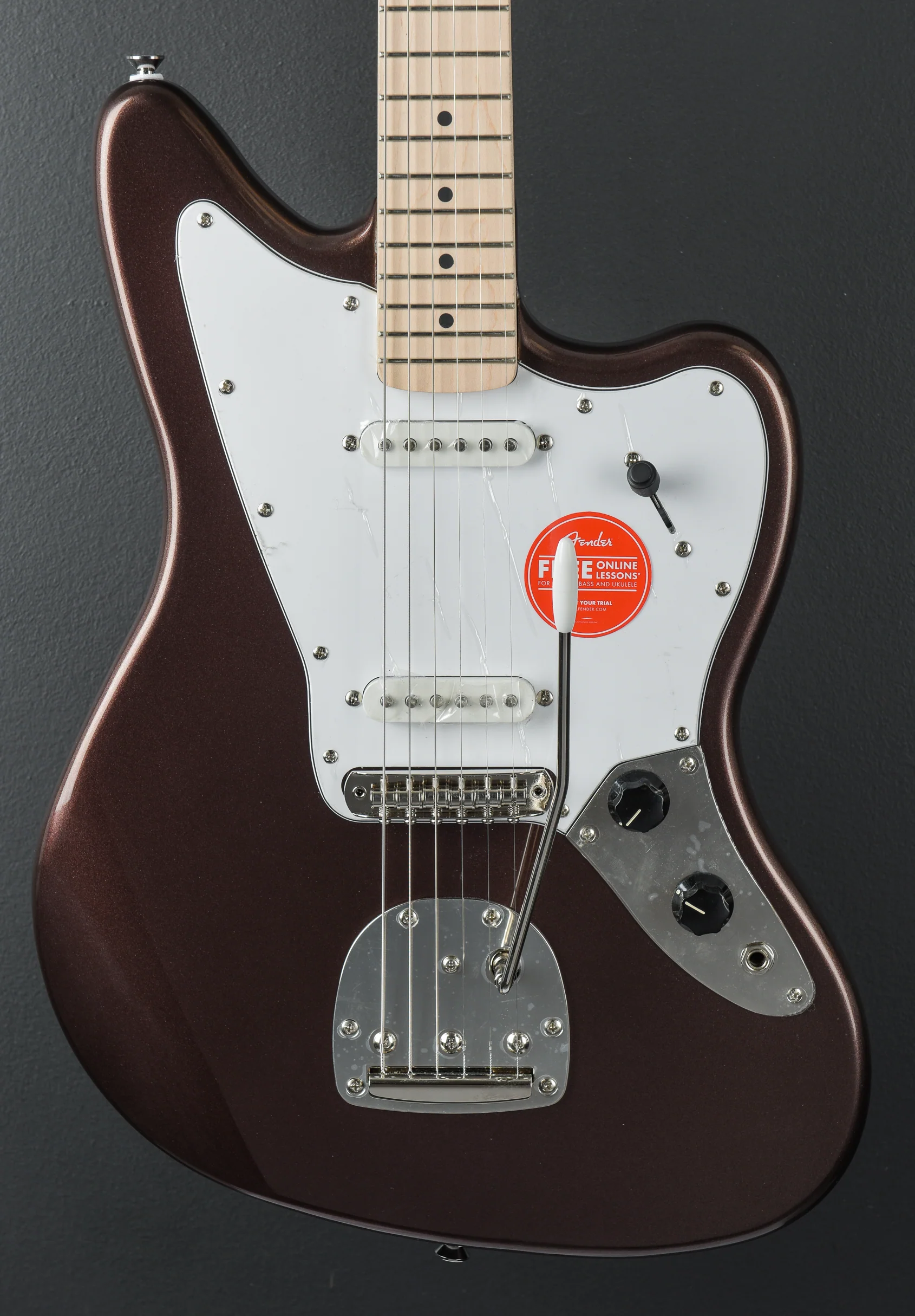 Affinity Series Jaguar - Mystic Metallic Brown w/Maple - Image 2