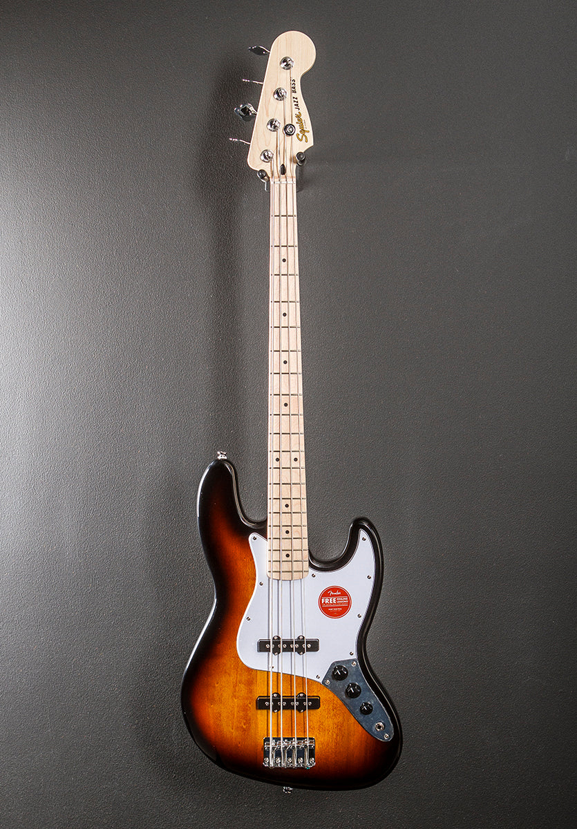 Affinity Series Jazz Bass - 3 Color Sunburst w/Maple - Image 3