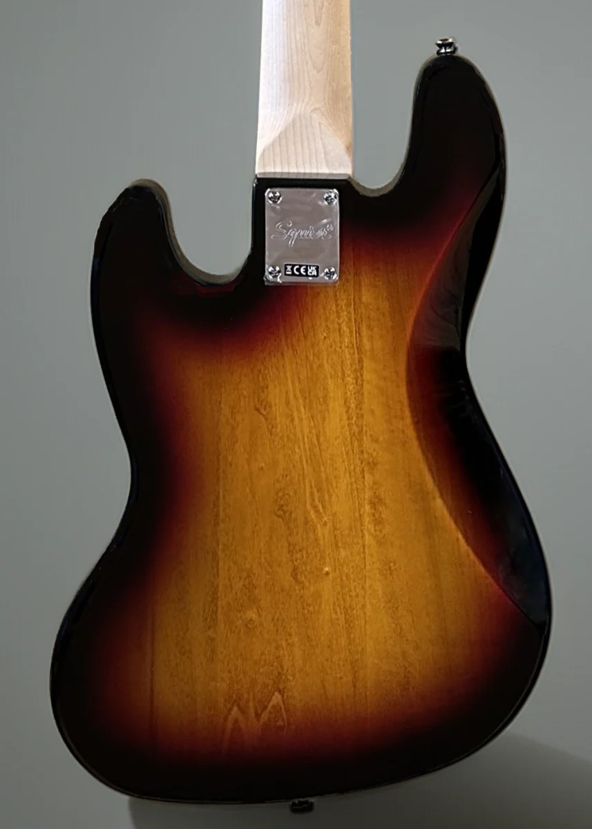 Affinity Series Jazz Bass V - 3 Color Sunburst w/Indian Laurel - Image 4