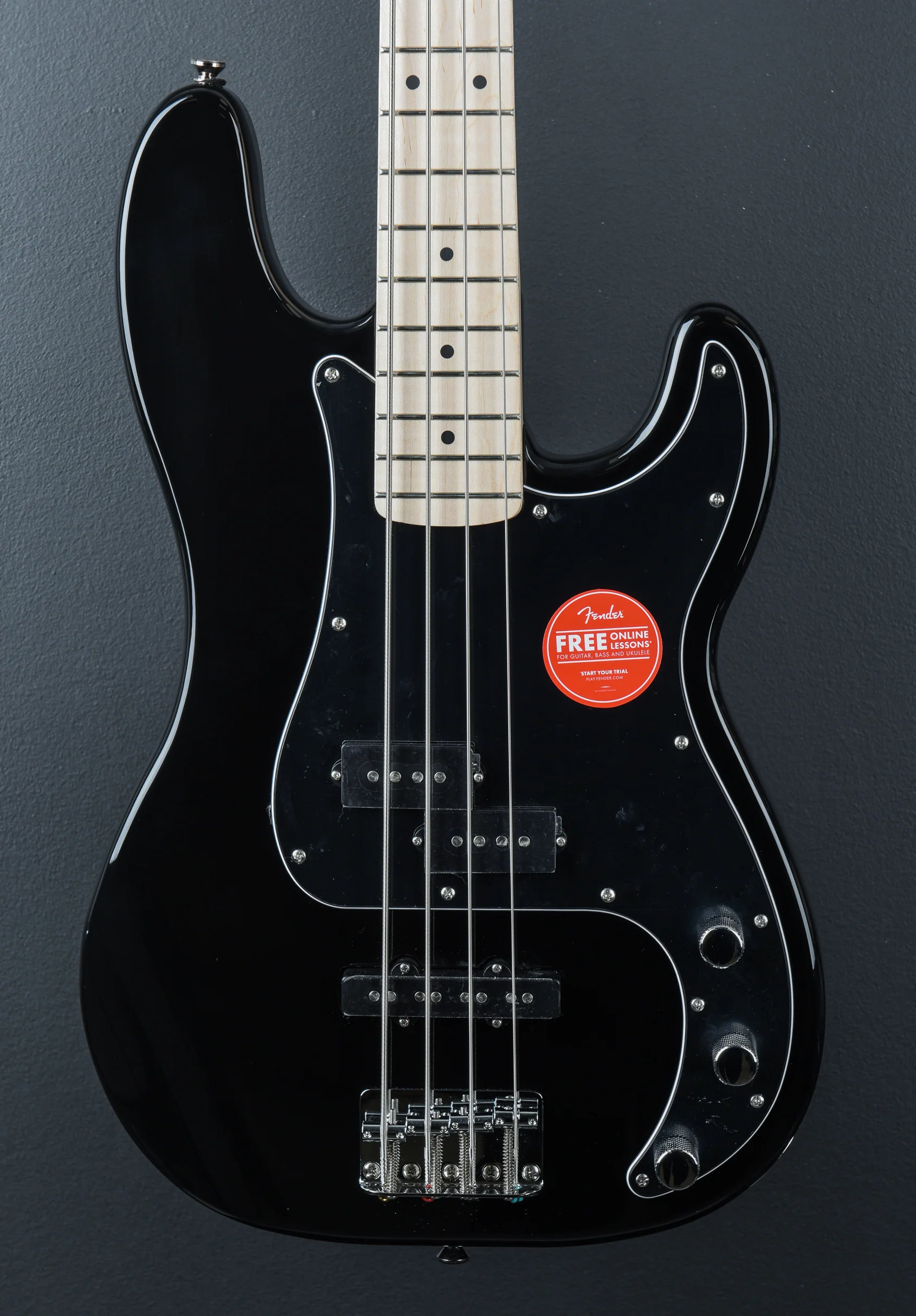 Affinity Series Precision Bass PJ - Black w/Maple - Image 2