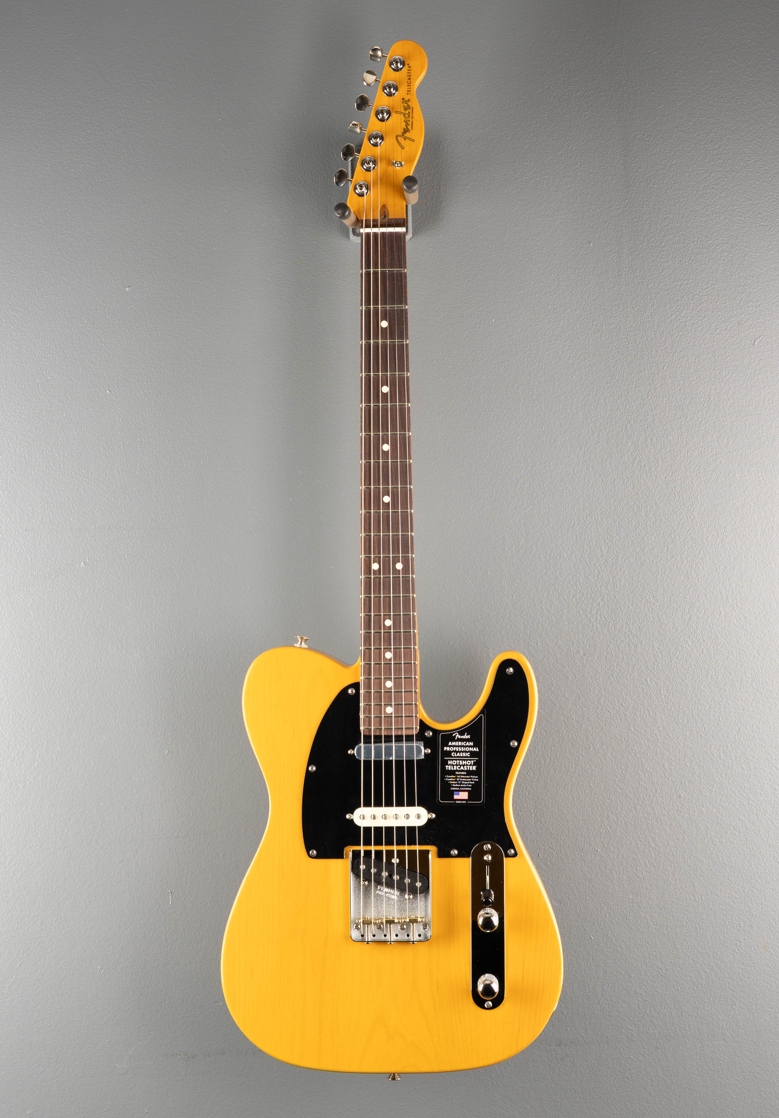 American Professional Classic Hotshot Telecaster - Butterscotch Blonde - Image 3