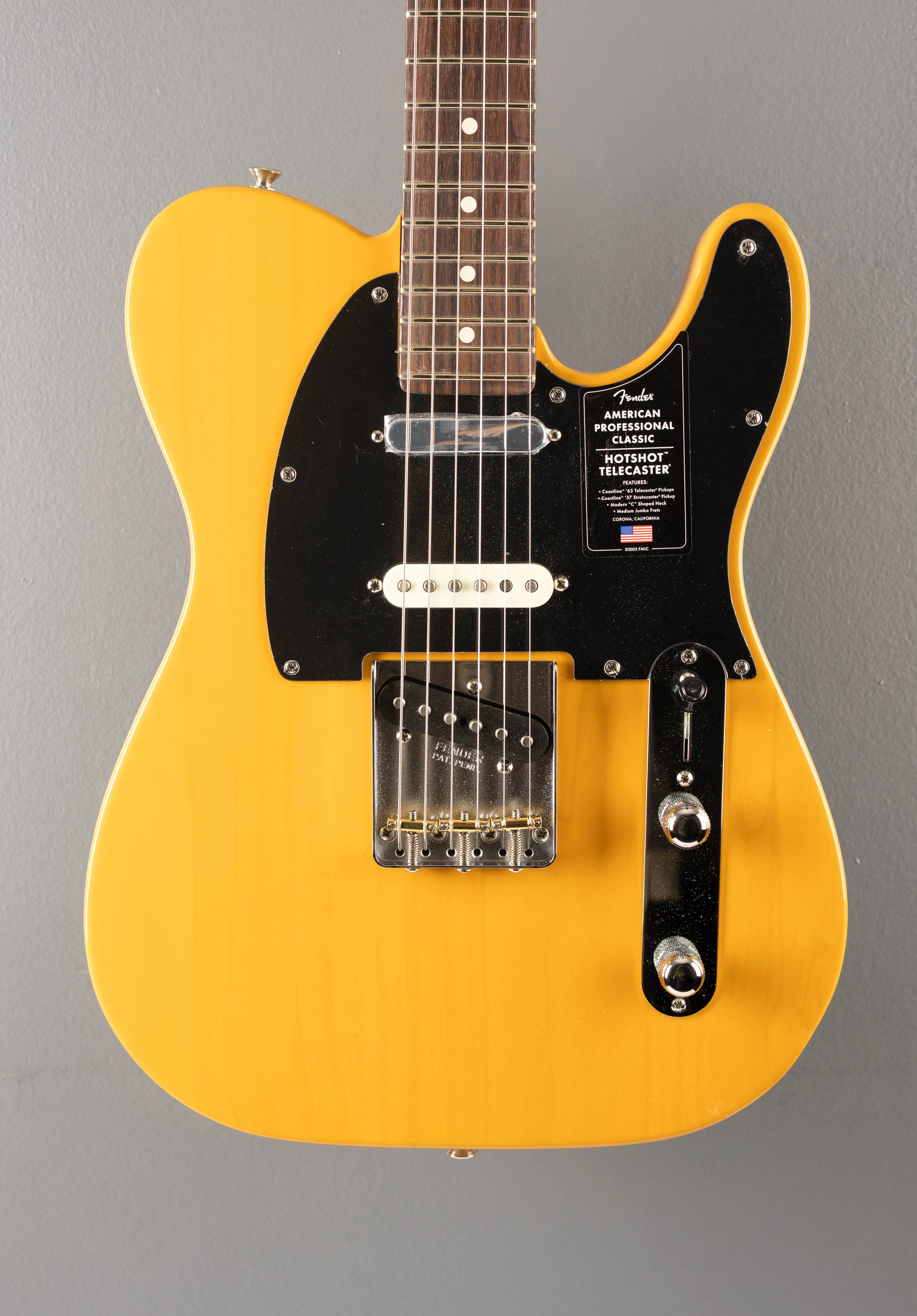 American Professional Classic Hotshot Telecaster - Butterscotch Blonde - Image 2