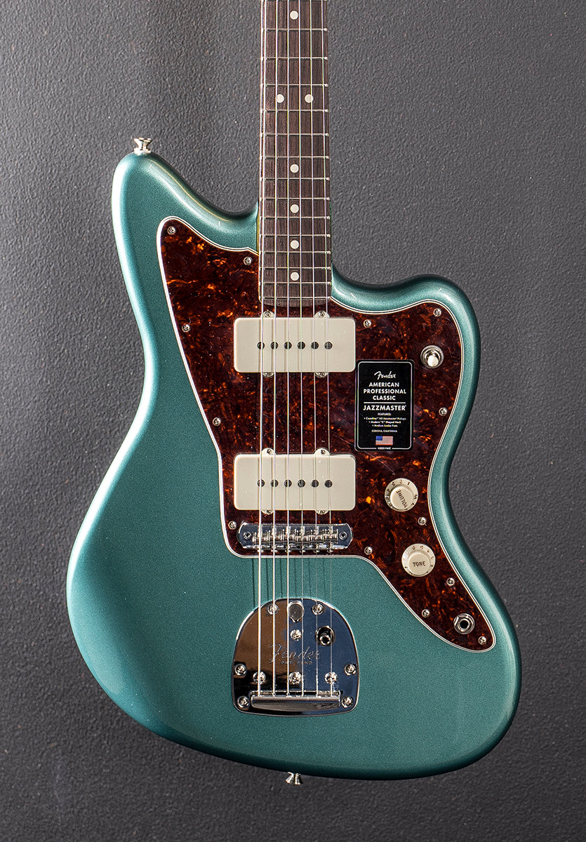 American Professional Classic Jazzmaster - Faded Sherwood Green Metallic - Image 2