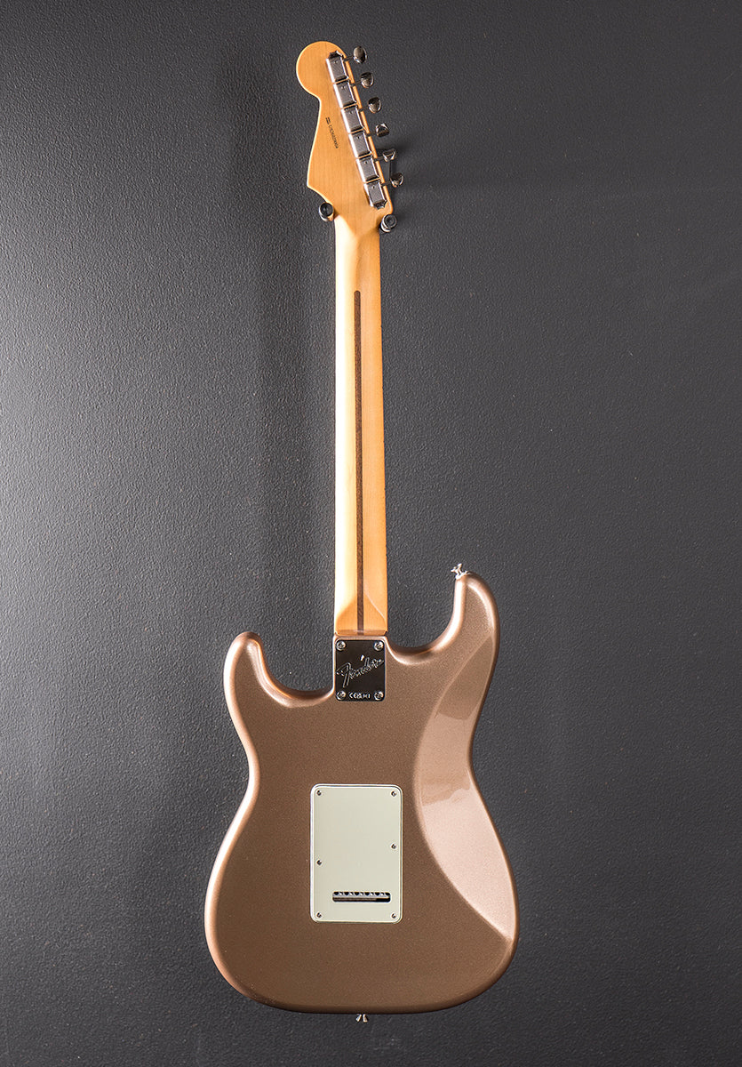 American Professional Classic Stratocaster - Faded Firemist Gold w/Maple - Image 5