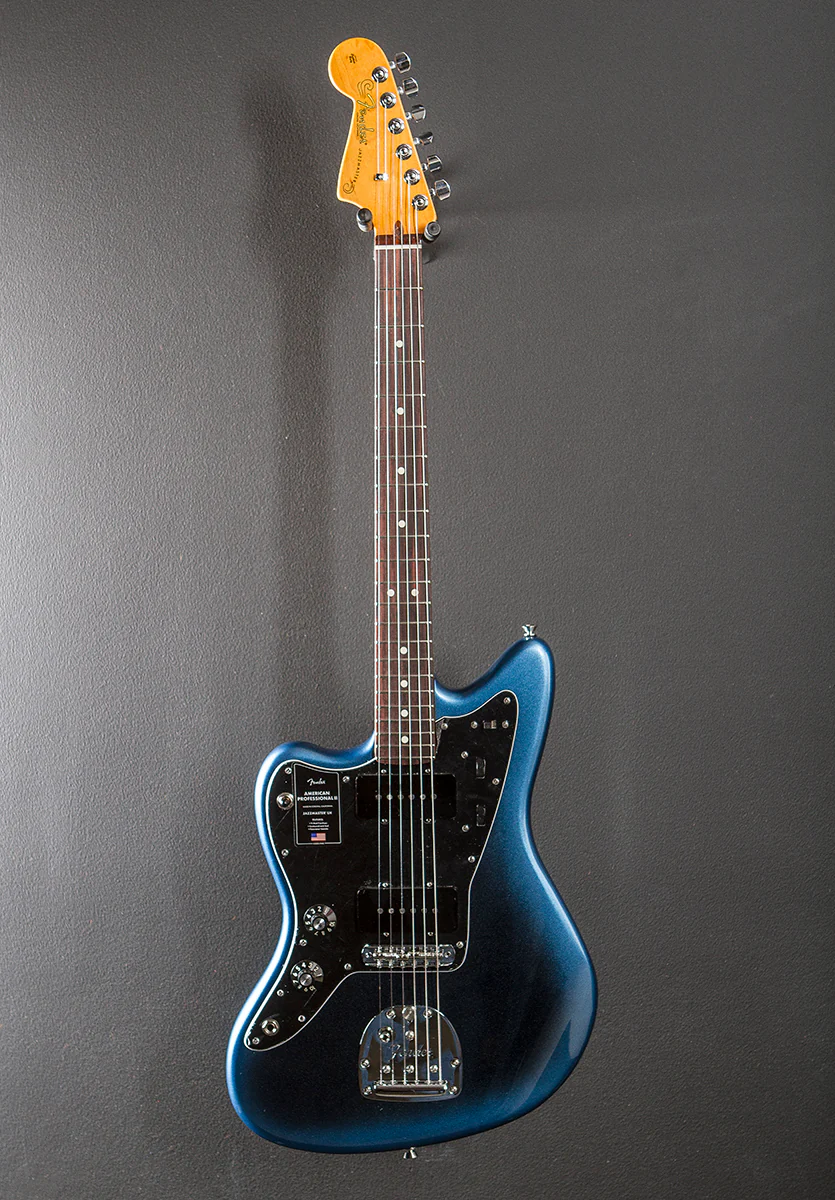 American Professional II Jazzmaster Left Hand – Dark Night w/Rosewood - Image 3