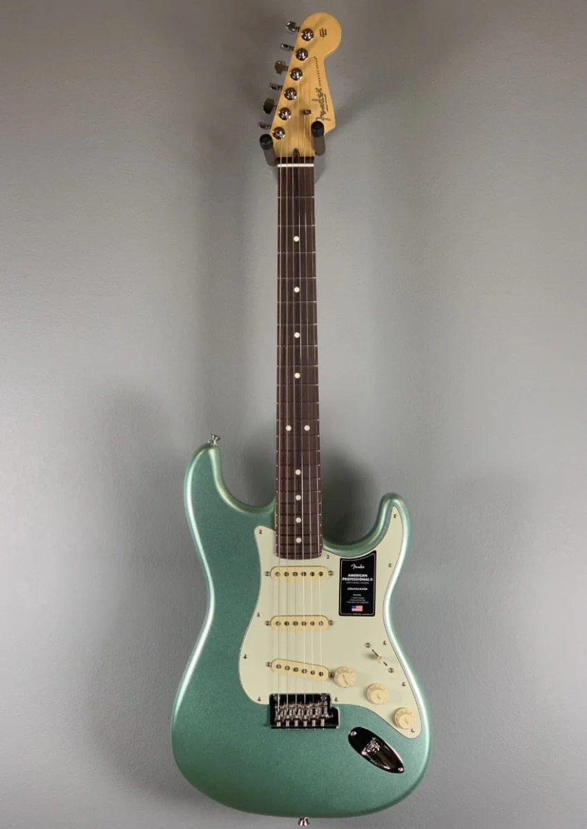AMERICAN PROFESSIONAL II STRATOCASTER®-Mystic Surf Green - Image 3