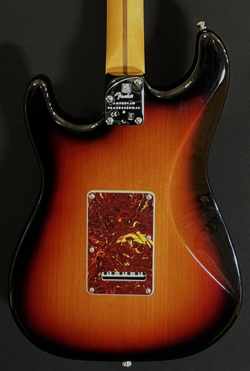 American Professional II Stratocaster – 3 Color Sunburst w/Maple - Image 4