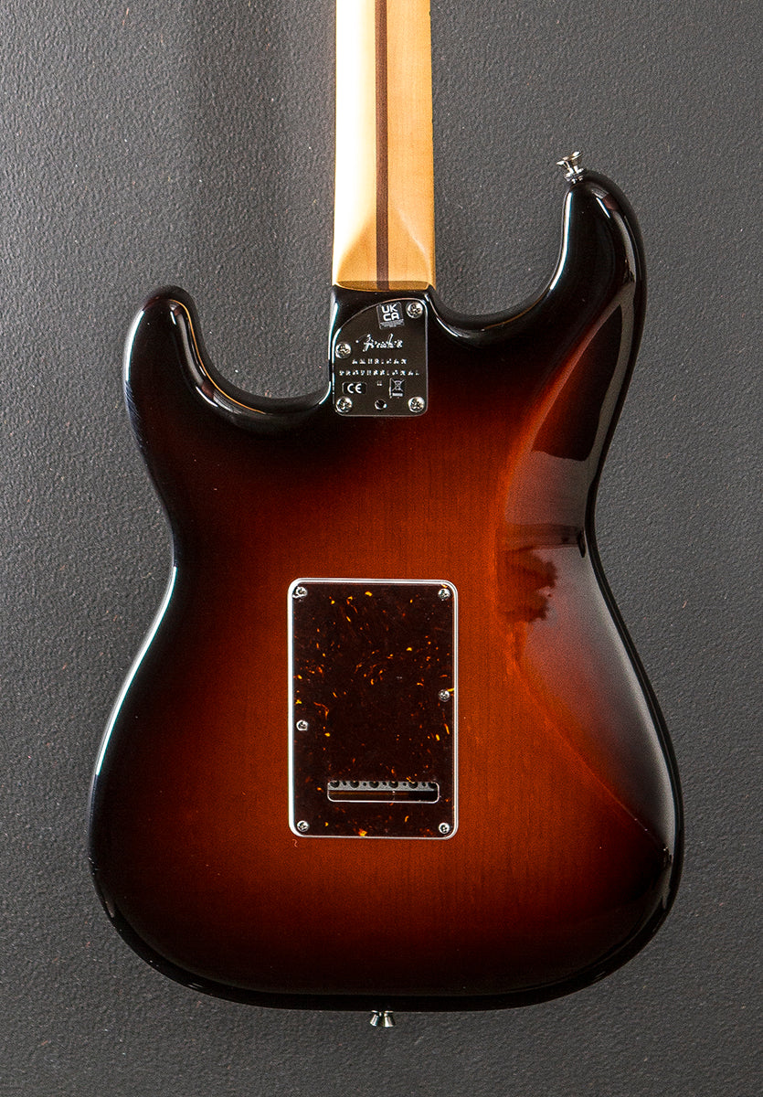 American Professional II Stratocaster HSS - 3 Color Sunburst w/Maple - Image 4