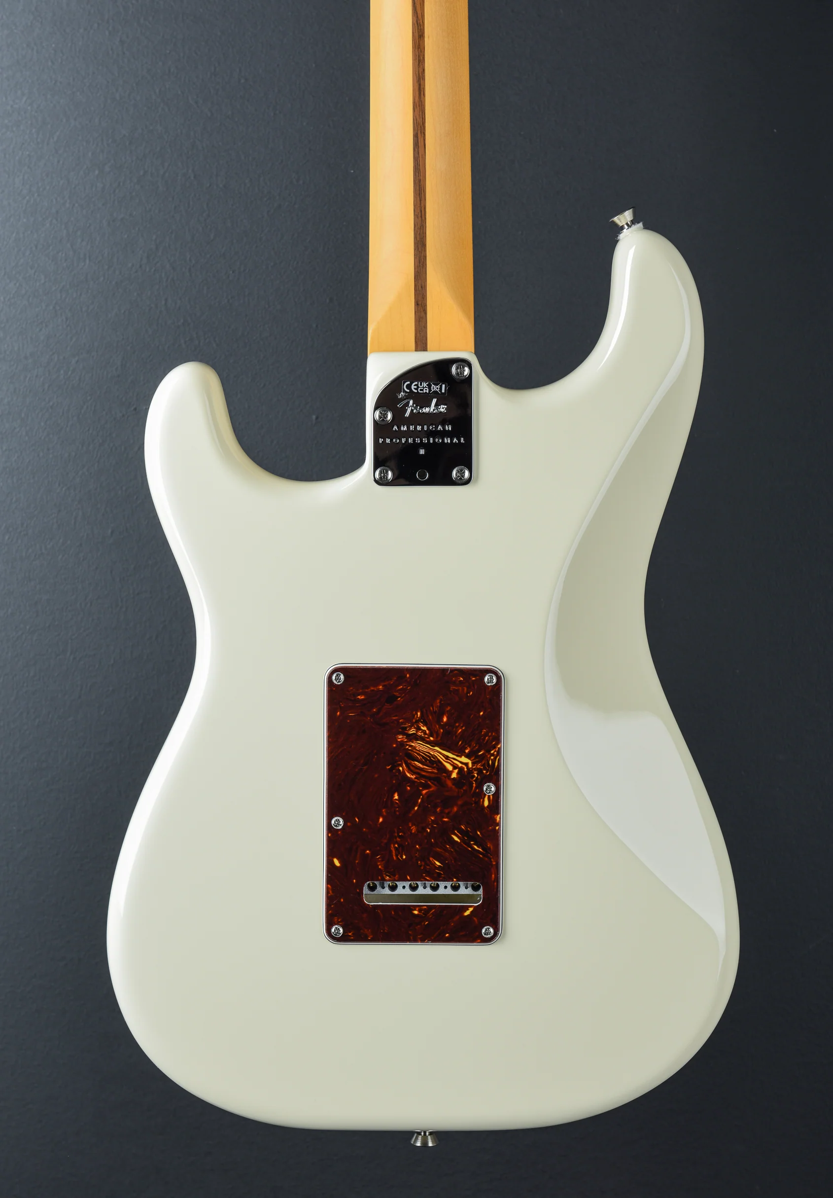 American Professional II Stratocaster HSS - Olympic White w/Rosewood - Image 5