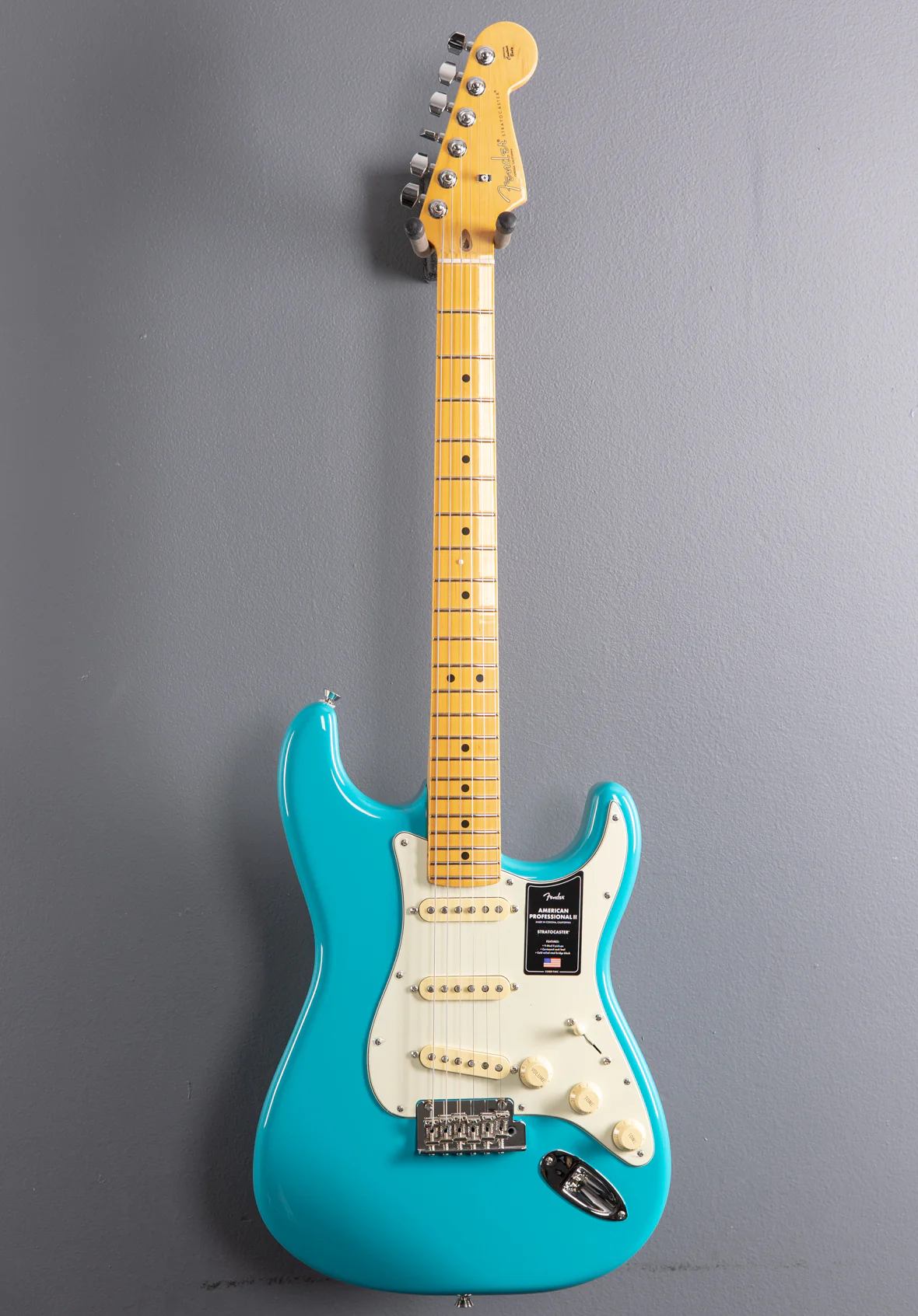 American Professional II Stratocaster – Miami Blue w/Maple - Image 3