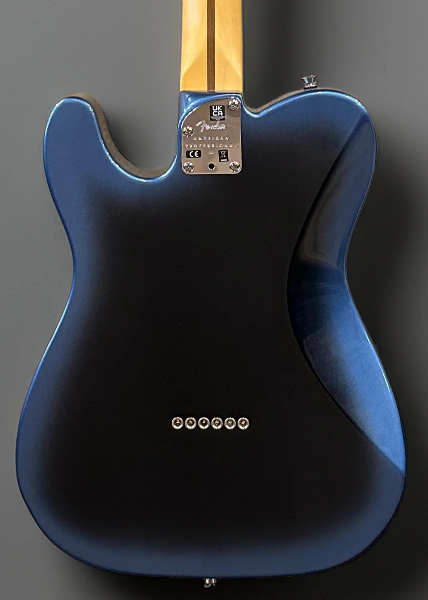 American Professional II Telecaster Deluxe - Dark Night w/Rosewood - Image 4