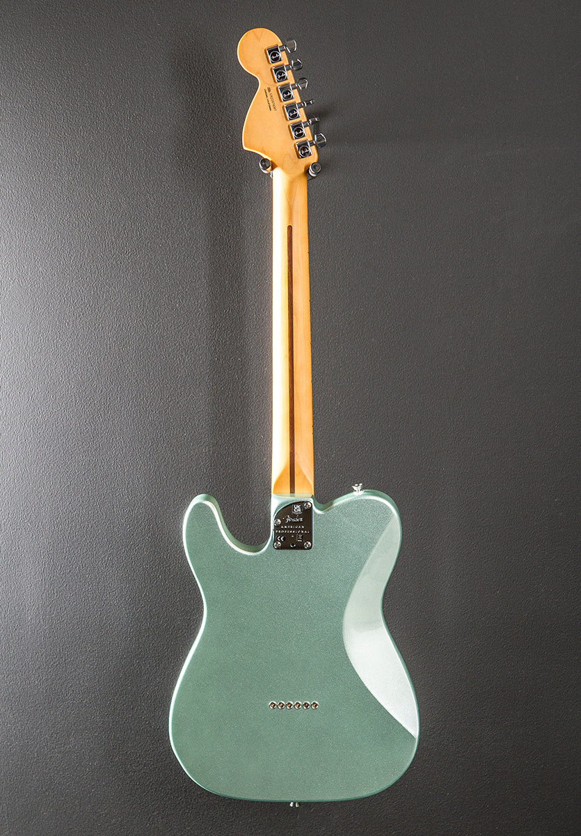 American Professional II Telecaster Deluxe - Mystic Surf Green w/Maple - Image 5