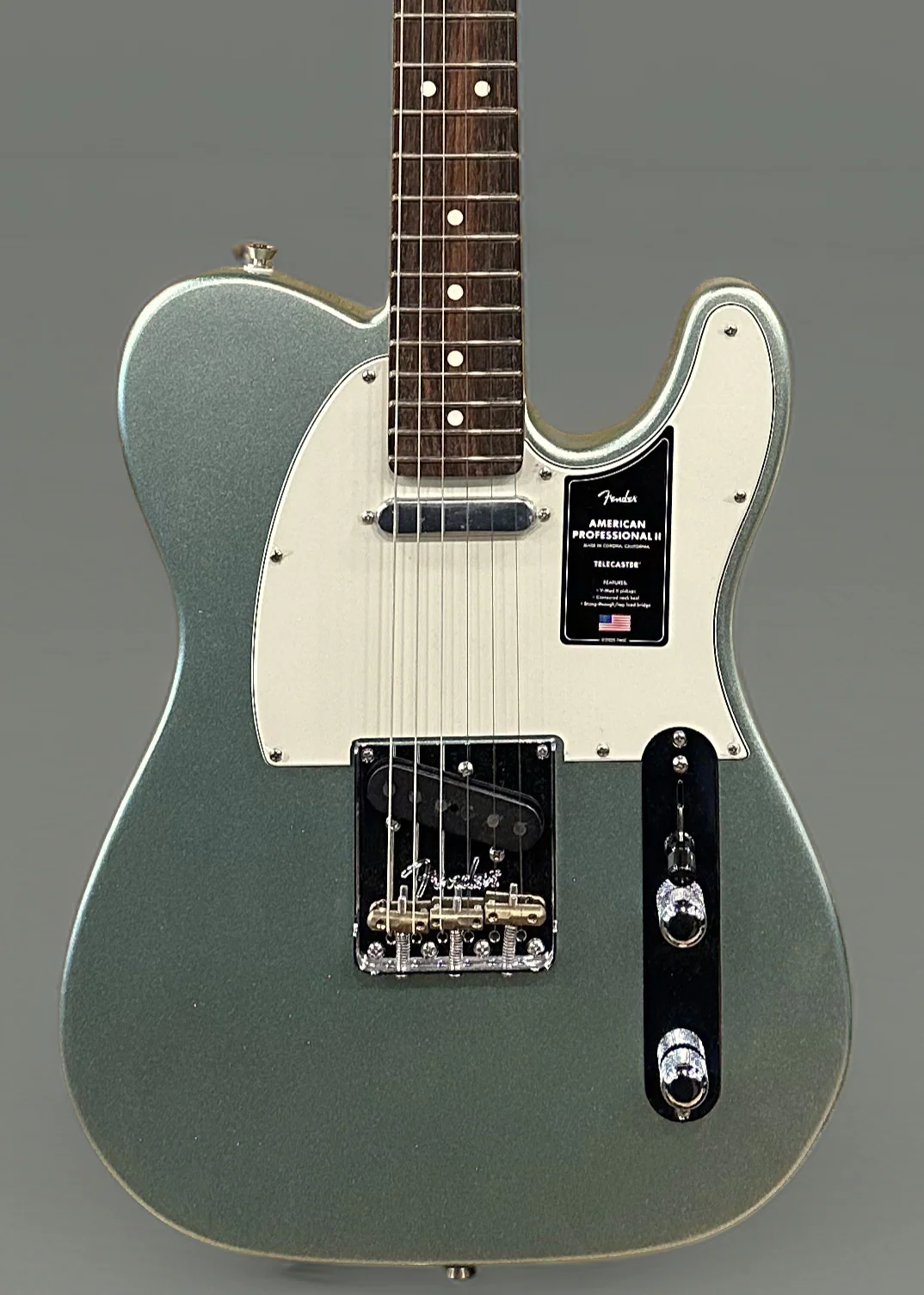 American Professional II Telecaster - Mystic Surf Green w/Rosewood - Image 2