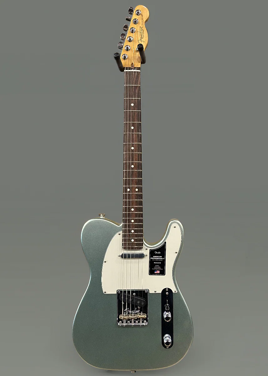 American Professional II Telecaster - Mystic Surf Green w/Rosewood - Image 3