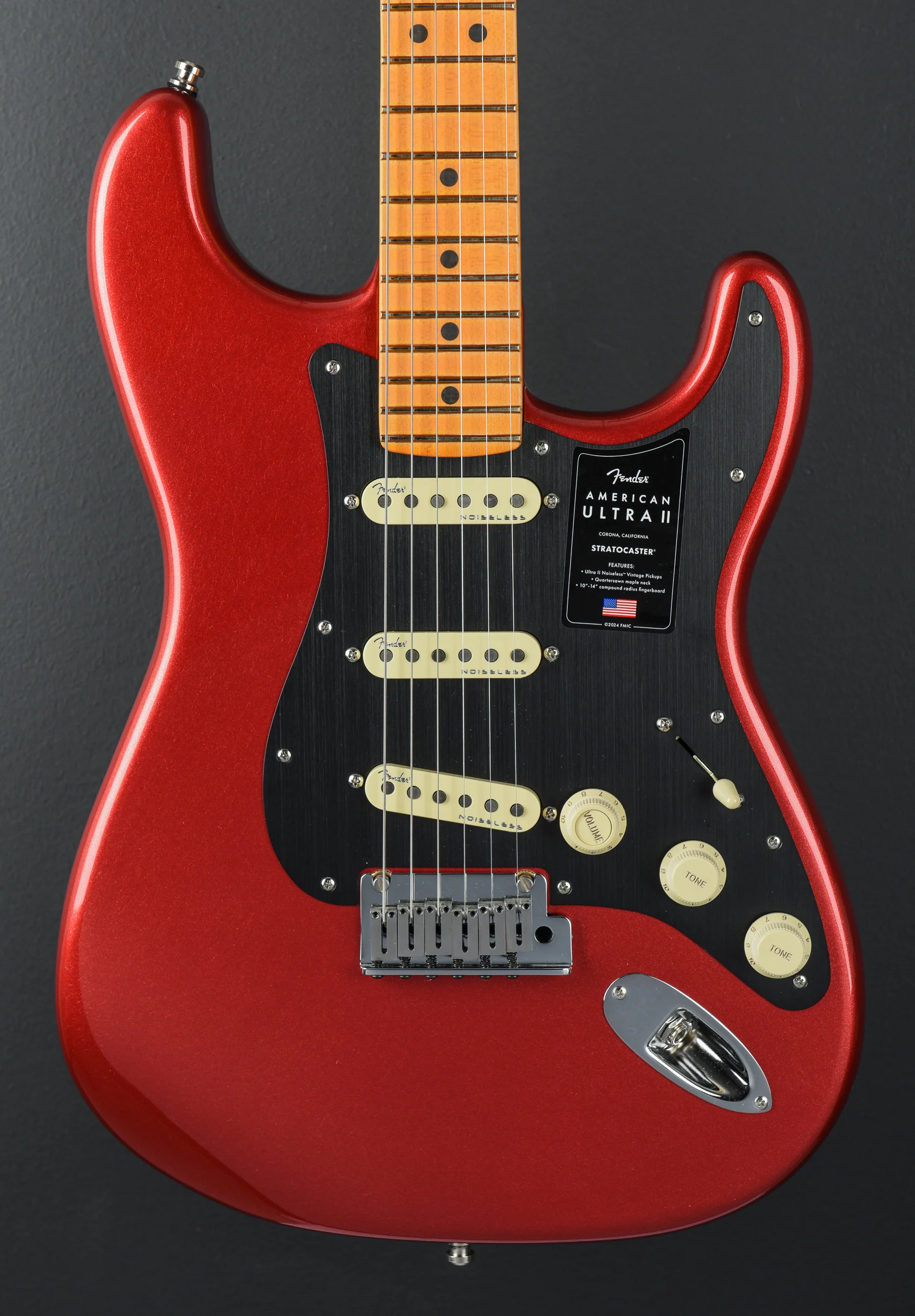 American Ultra II Stratocaster - Sinister Red - Image 2