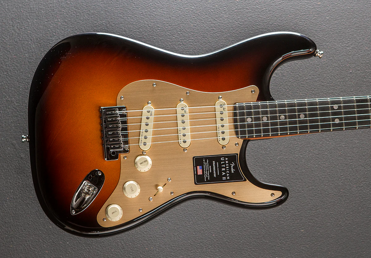 American Ultra II Stratocaster - Ultraburst w/Ebony