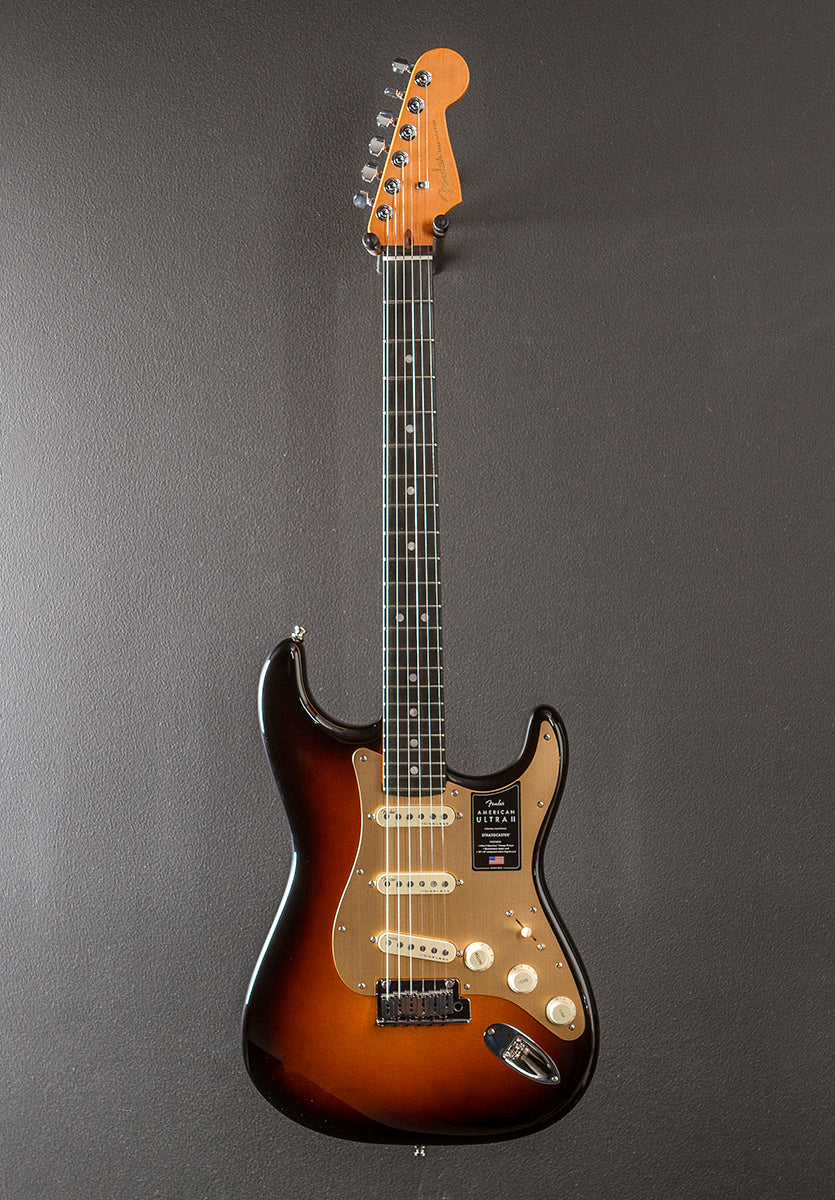 American Ultra II Stratocaster - Ultraburst w/Ebony - Image 3