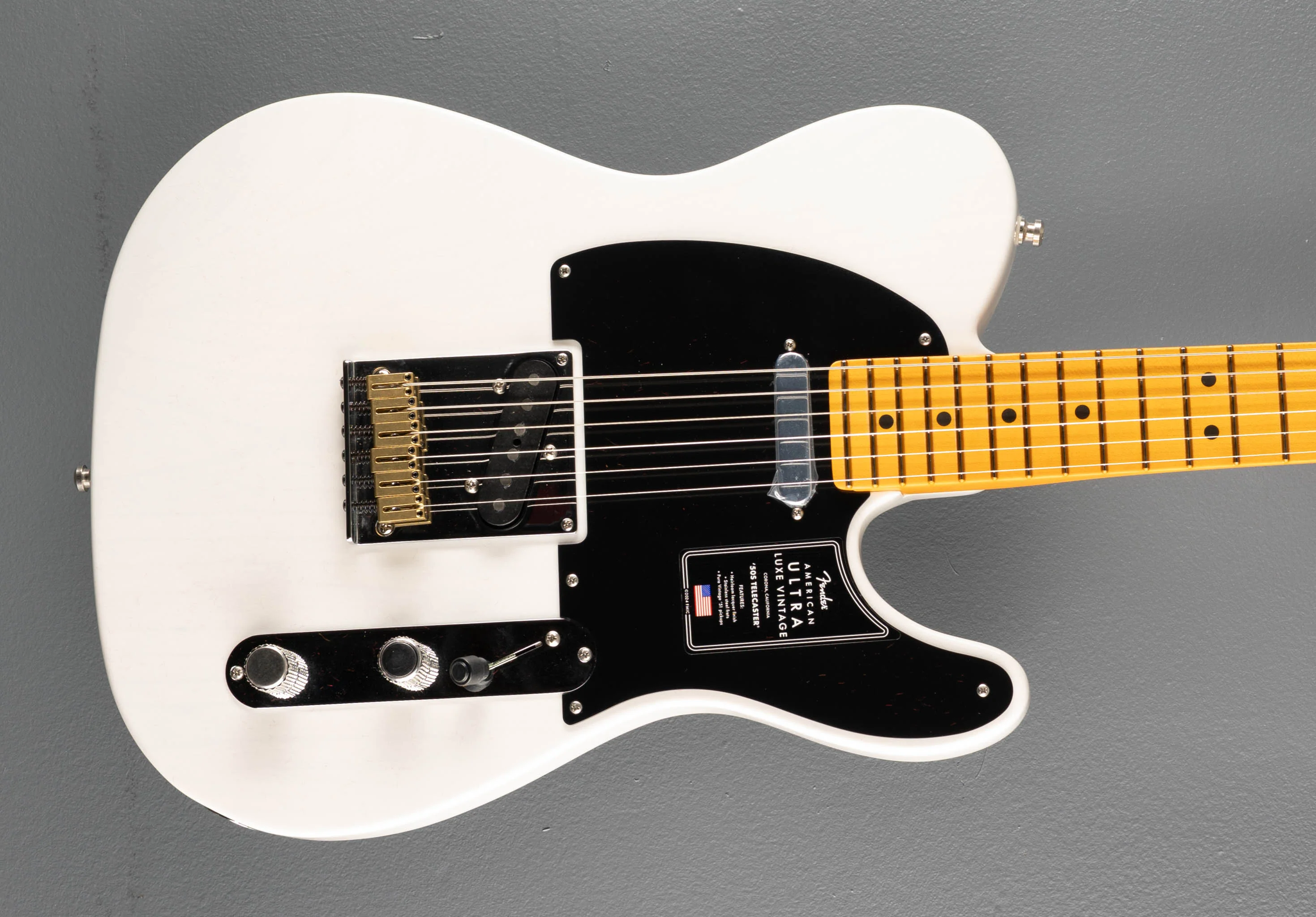 American Ultra Luxe Vintage '50s Telecaster - White Blonde