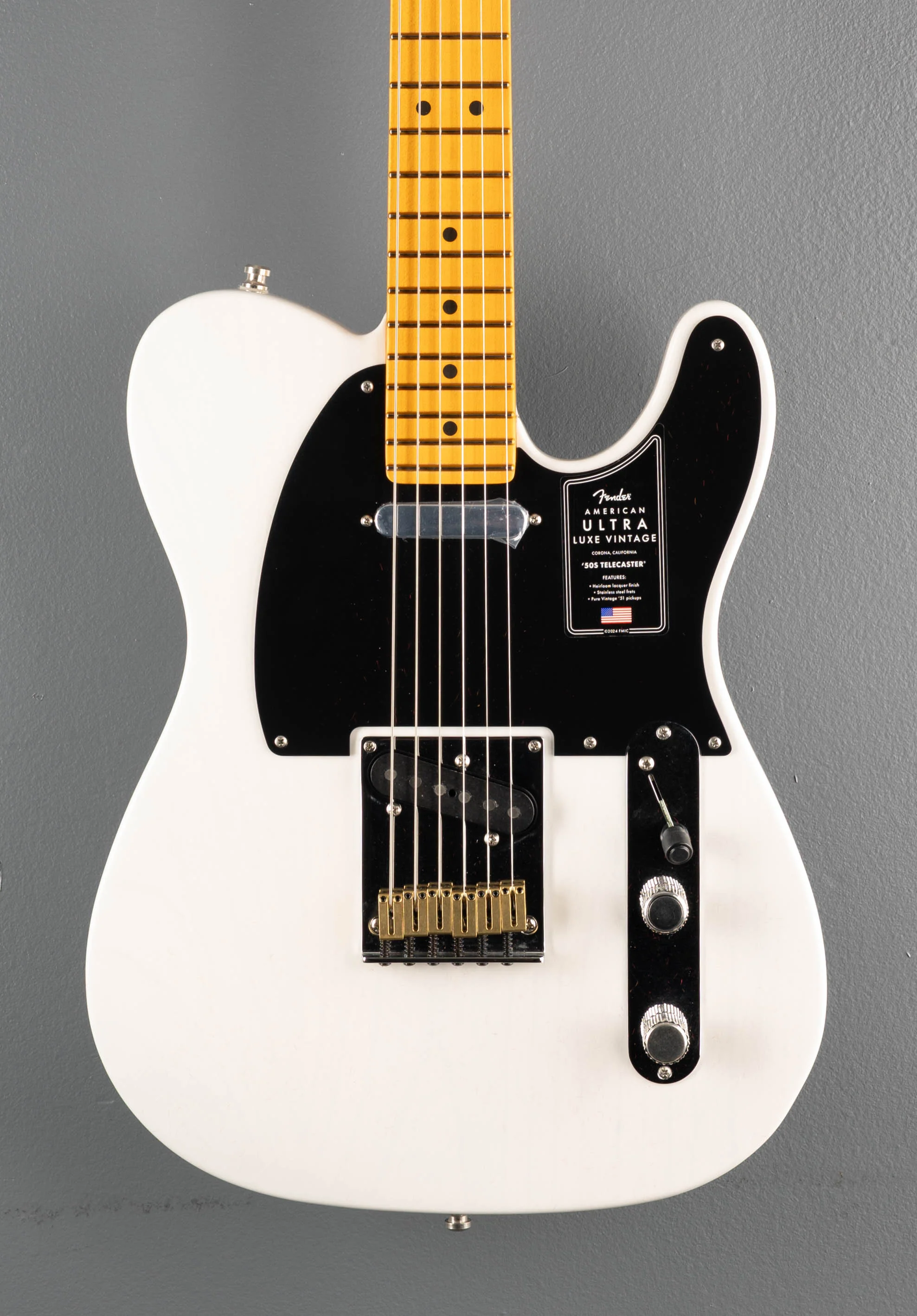 American Ultra Luxe Vintage '50s Telecaster - White Blonde - Image 2