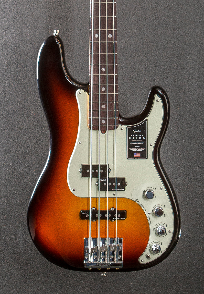 American Ultra Precision Bass - Ultra Burst w/Rosewood - Image 2