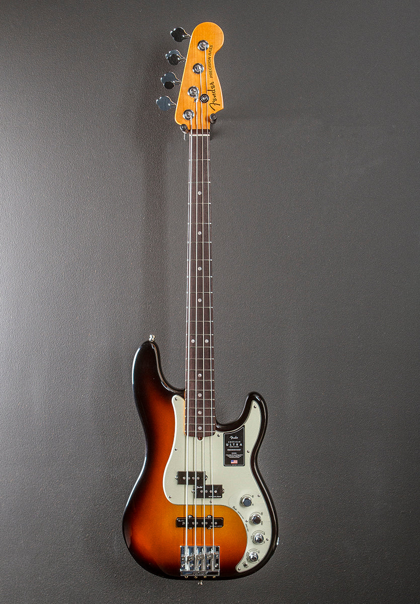 American Ultra Precision Bass - Ultra Burst w/Rosewood - Image 3