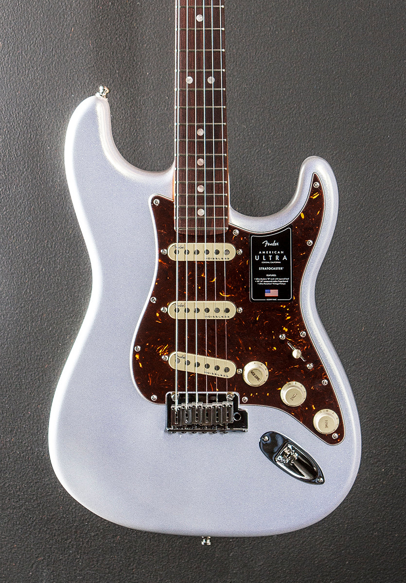 American Ultra Stratocaster - Arctic Pearl w/Rosewood - Image 2